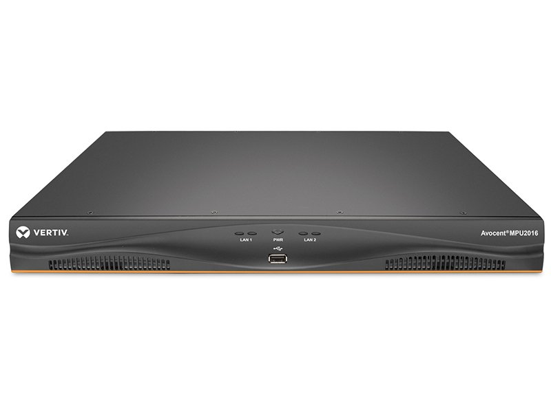 Vertiv Avocent MPU2016DAC-400 KVM switch Rack mounting Black