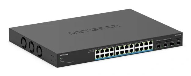 NETGEAR MS324TXUP Managed L2/L2+ 2.5G Ethernet (100/1000/2500) Power over (PoE) 1U Black MS324TXUP-100NAS
