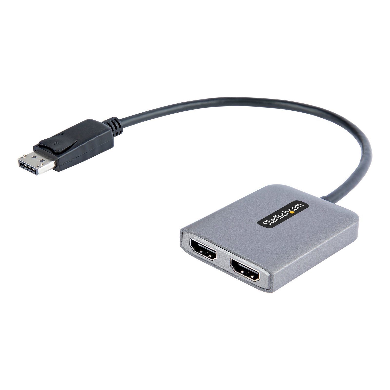 StarTech.com DP to Dual HDMI MST HUB - 4K 60Hz - DisplayPort Multi Monitor Adapter with 1ft / 30cm MST14DP122HD