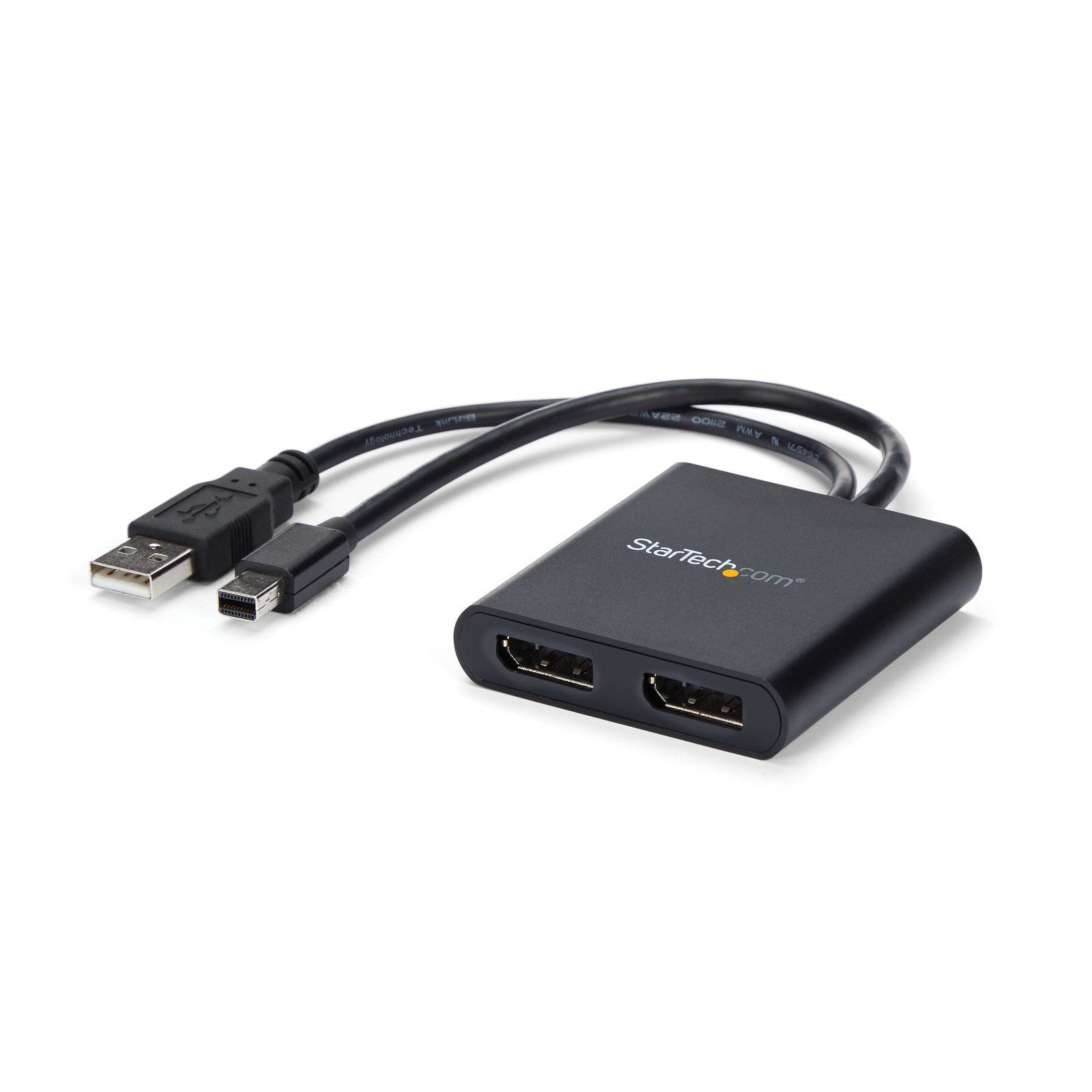 StarTech.com 2-Port Multi Monitor Adapter - Mini DisplayPort to 2x MST Hub - Dual 4K 30Hz - Video MSTMDP122DP