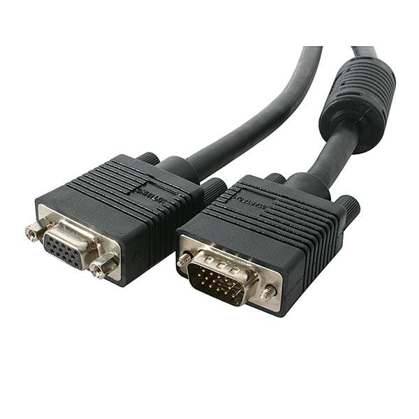 StarTech.com 25 ft Coax High Resolution VGA Monitor Extension Cable - HD15 M/F MXT101HQ_25