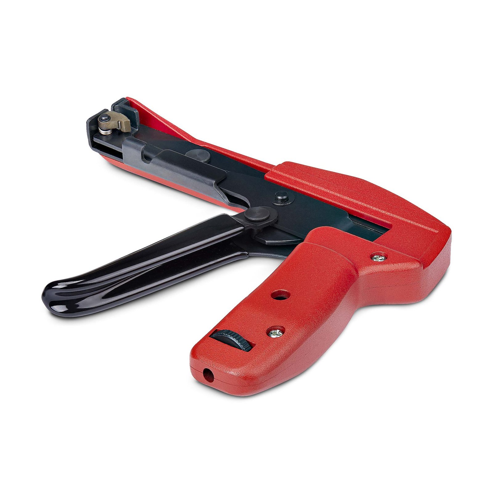StarTech.com Nylon Cable Tie Gun, Zip Installation and Cutter Tool, Tensioning/Tightener, Works N10MM-CABLE-TIE-GUN