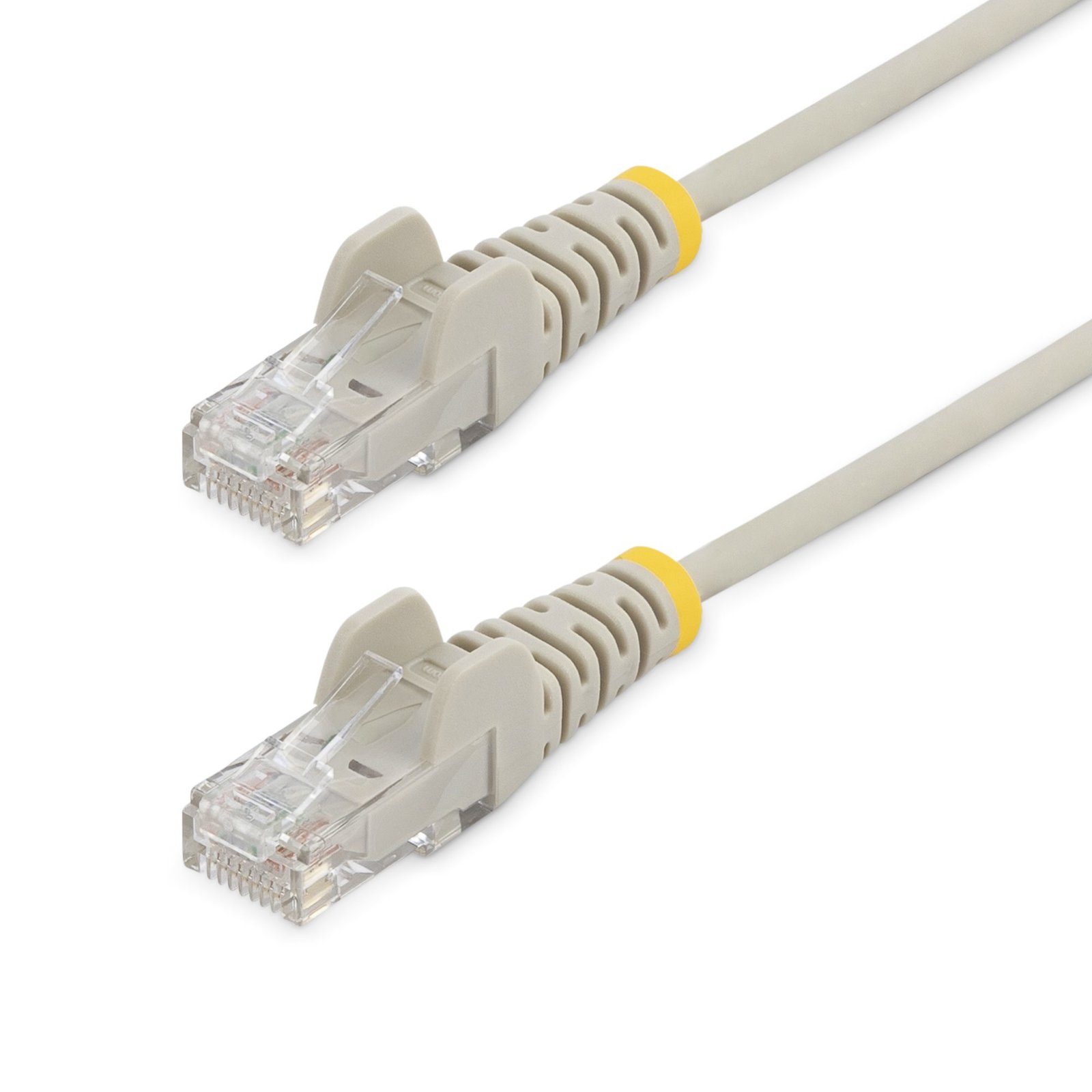 StarTech.com 6 in. CAT6 Ethernet Cable - Slim - Snagless RJ45 Connectors - Gray N6PAT6INGRS