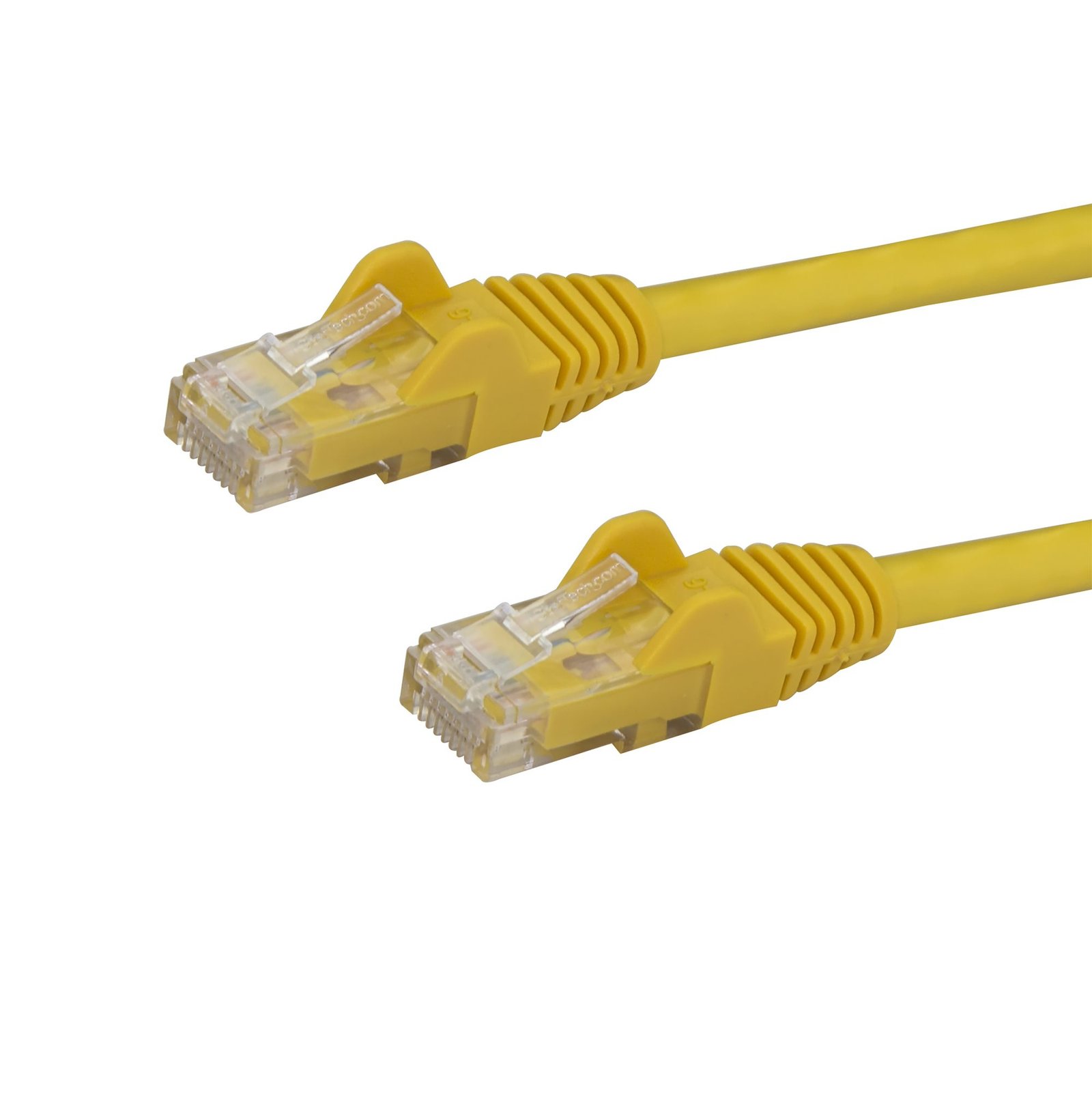 StarTech.com 10ft CAT6 Ethernet Cable - Yellow CAT 6 Gigabit Wire -250MHz 100W PoE RJ45 UTP N6PATCH10YL