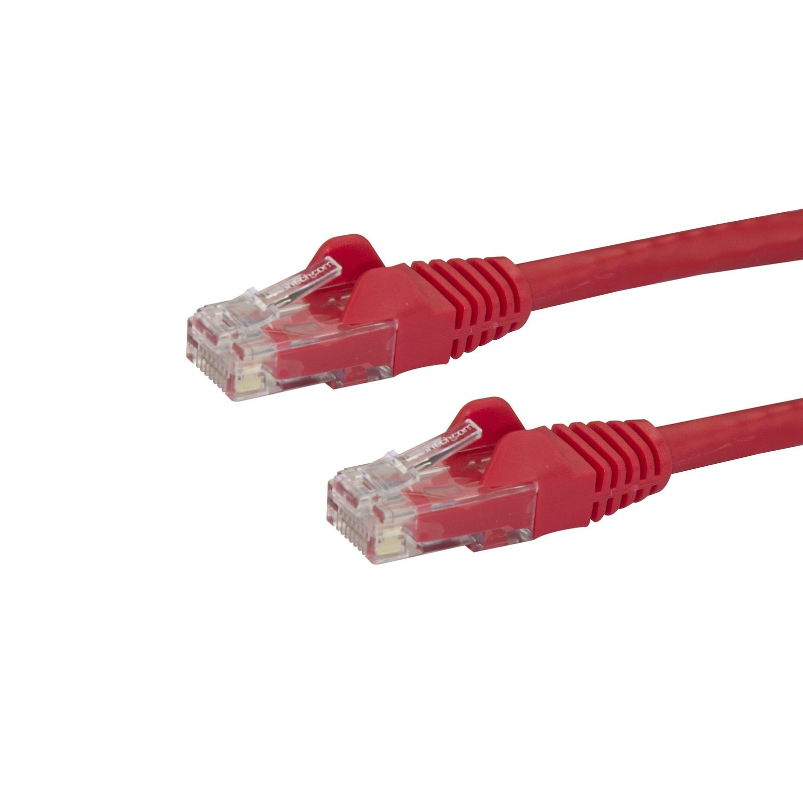 StarTech.com 15ft CAT6 Ethernet Cable - Red CAT 6 Gigabit Wire -250MHz 100W PoE RJ45 UTP N6PATCH15RD