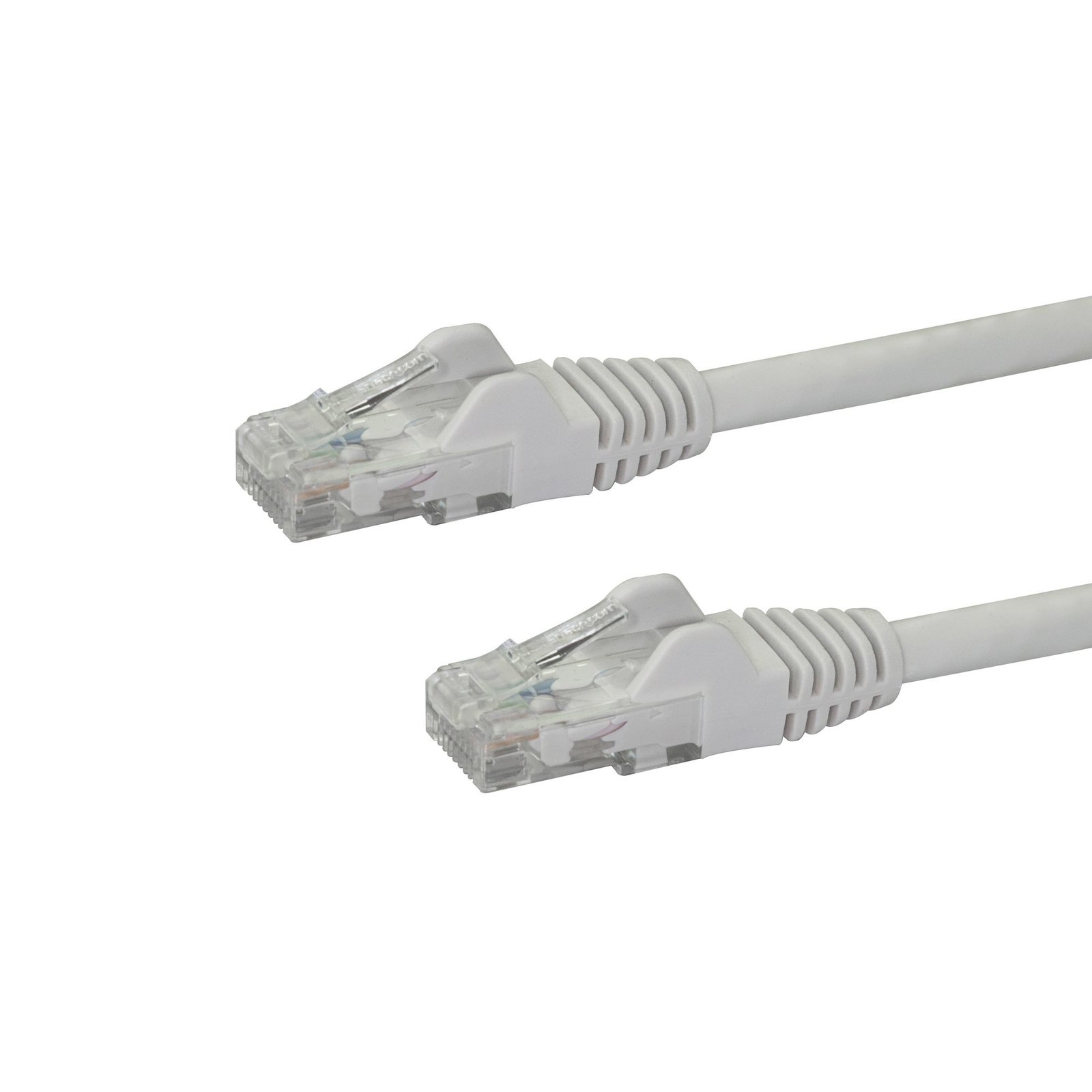 StarTech.com 1ft CAT6 Ethernet Cable - White CAT 6 Gigabit Wire -250MHz 100W PoE RJ45 UTP N6PATCH1WH
