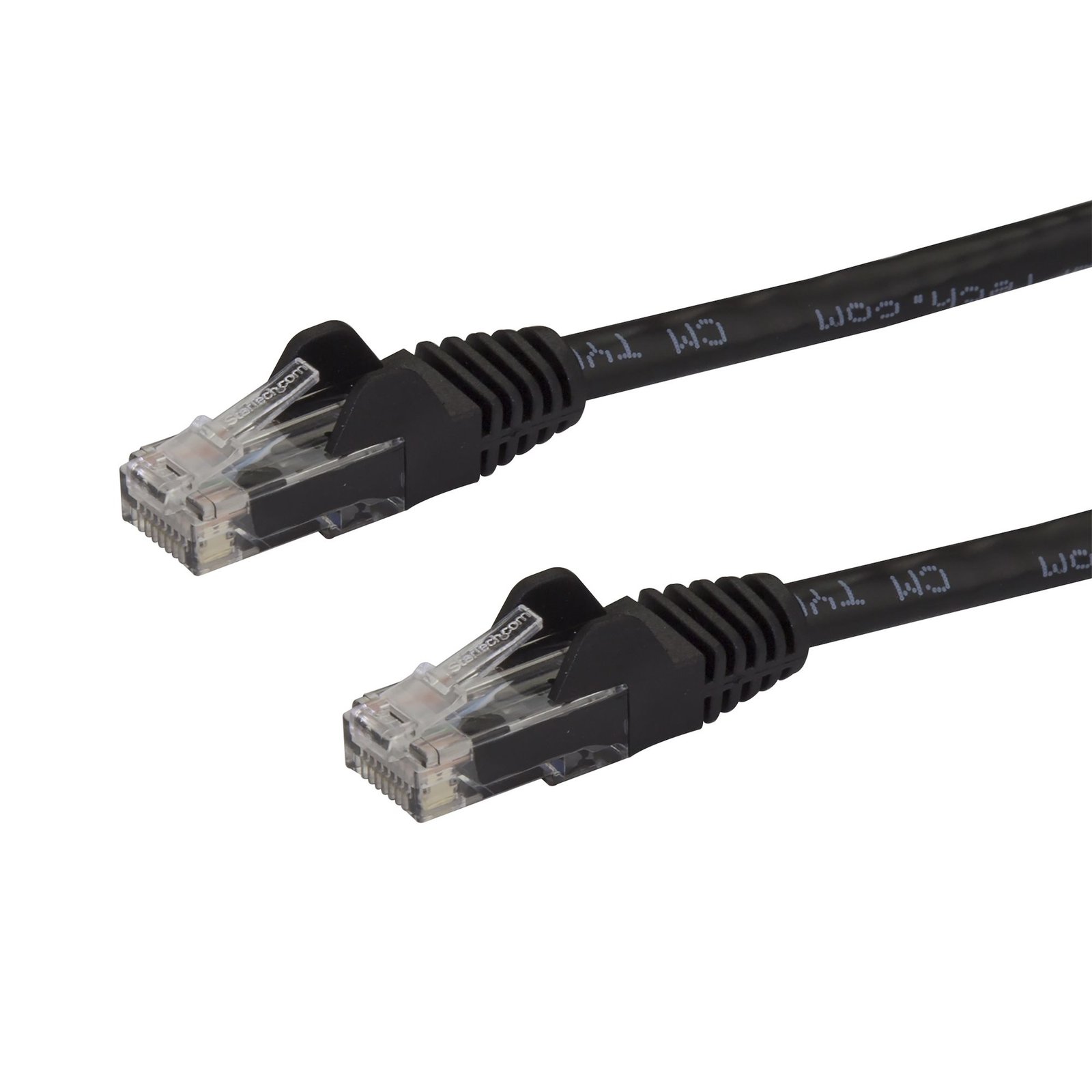 StarTech.com 6in CAT6 Ethernet Cable - Black CAT 6 Gigabit Wire -250MHz 100W PoE RJ45 UTP N6PATCH6INBK