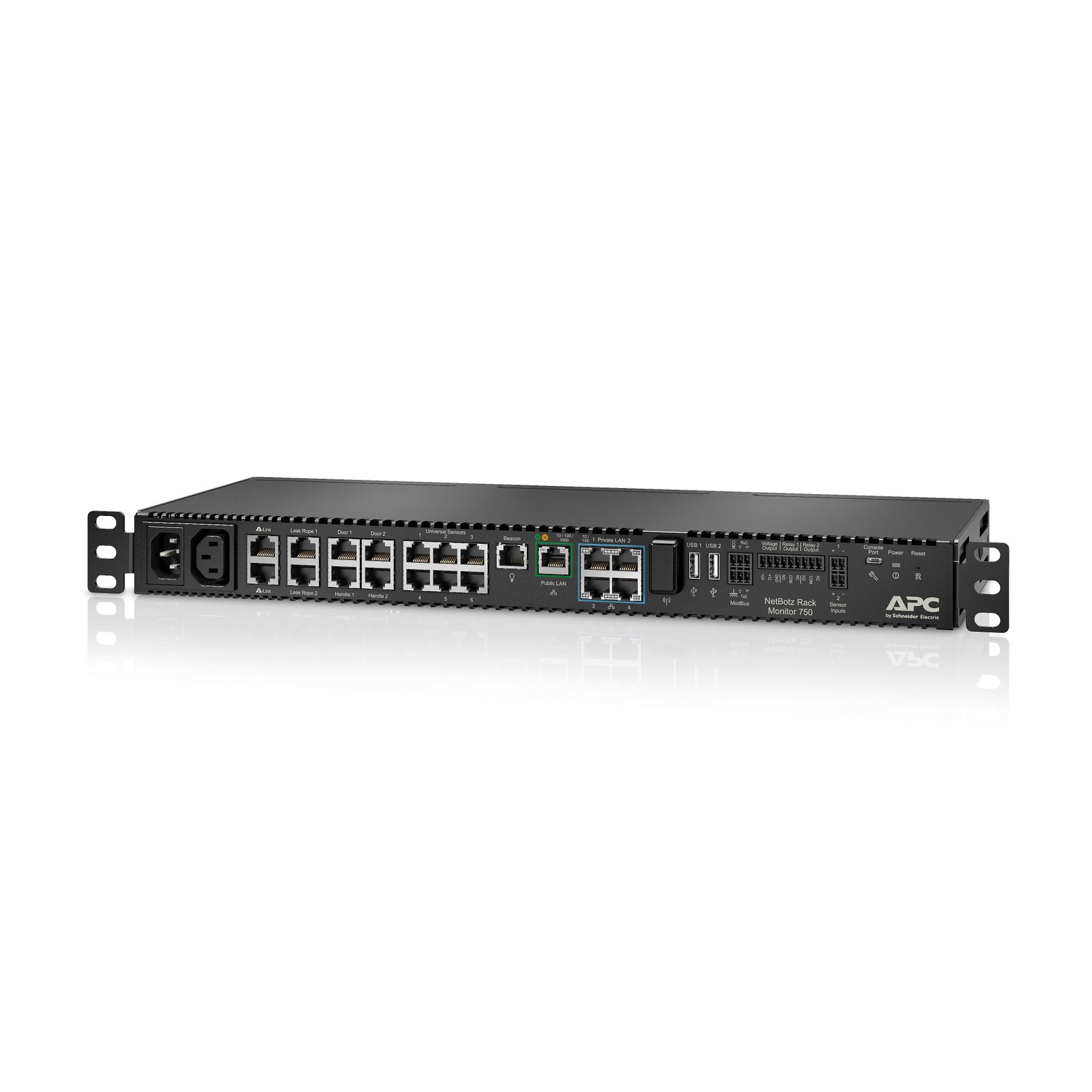 APC by Schneider Electric Rack Mount, Security and Environmental Appliance, NetBotz, 750 NBRK0750