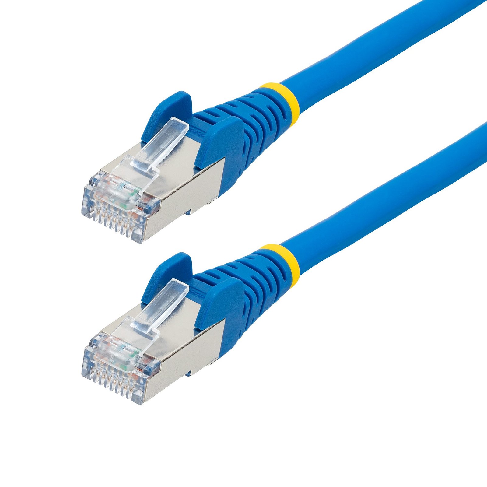StarTech.com 50ft Blue CAT6a Ethernet Cable, Snagless RJ45, 10GbE, 100W PoE++, S/FTP, LSZH, 27AWG NLBL-50F-CAT6A-PATCH