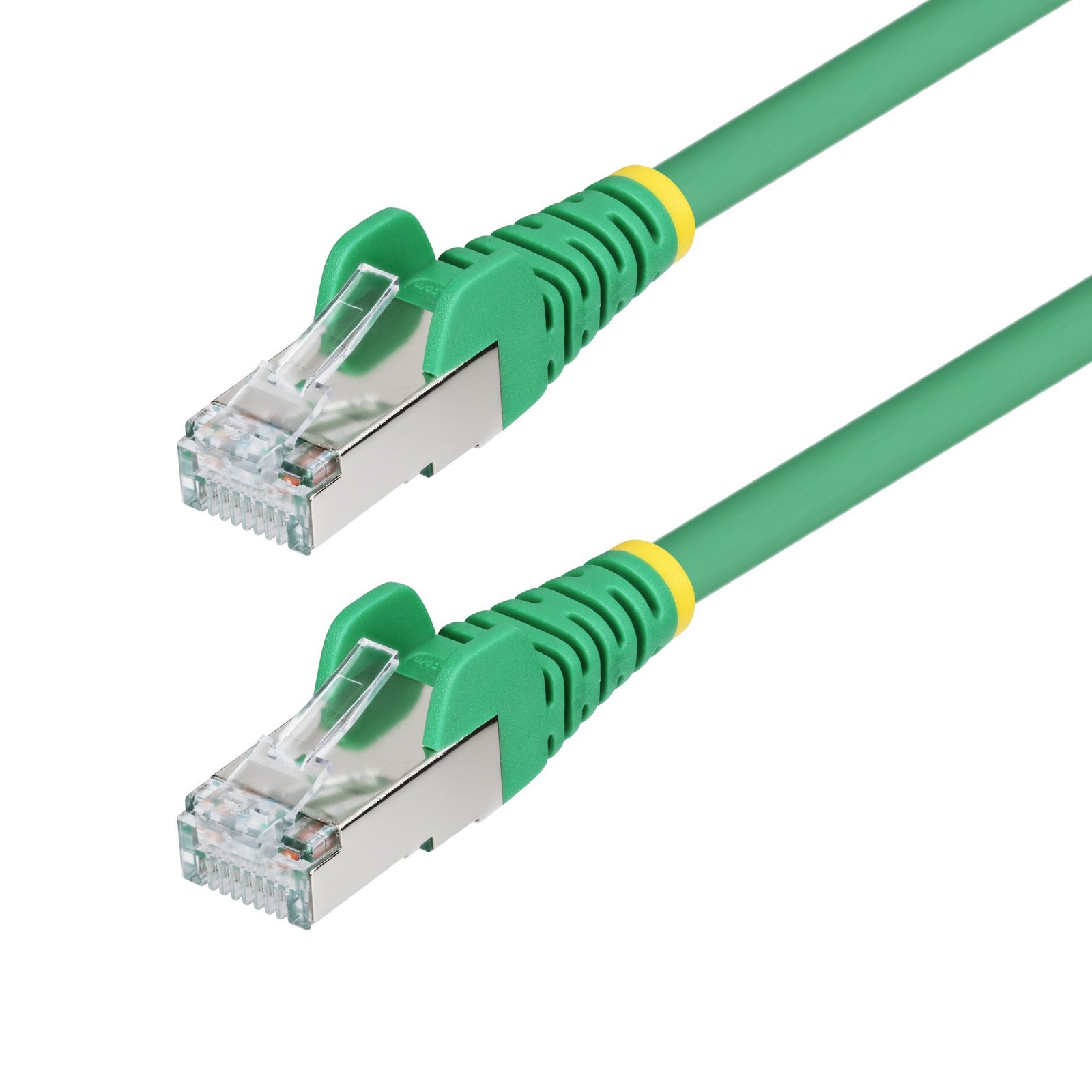 StarTech.com 6ft Green CAT6a Ethernet Cable, Snagless RJ45, 10GbE, 100W PoE++, S/FTP, LSZH, 27AWG NLGN-6F-CAT6A-PATCH