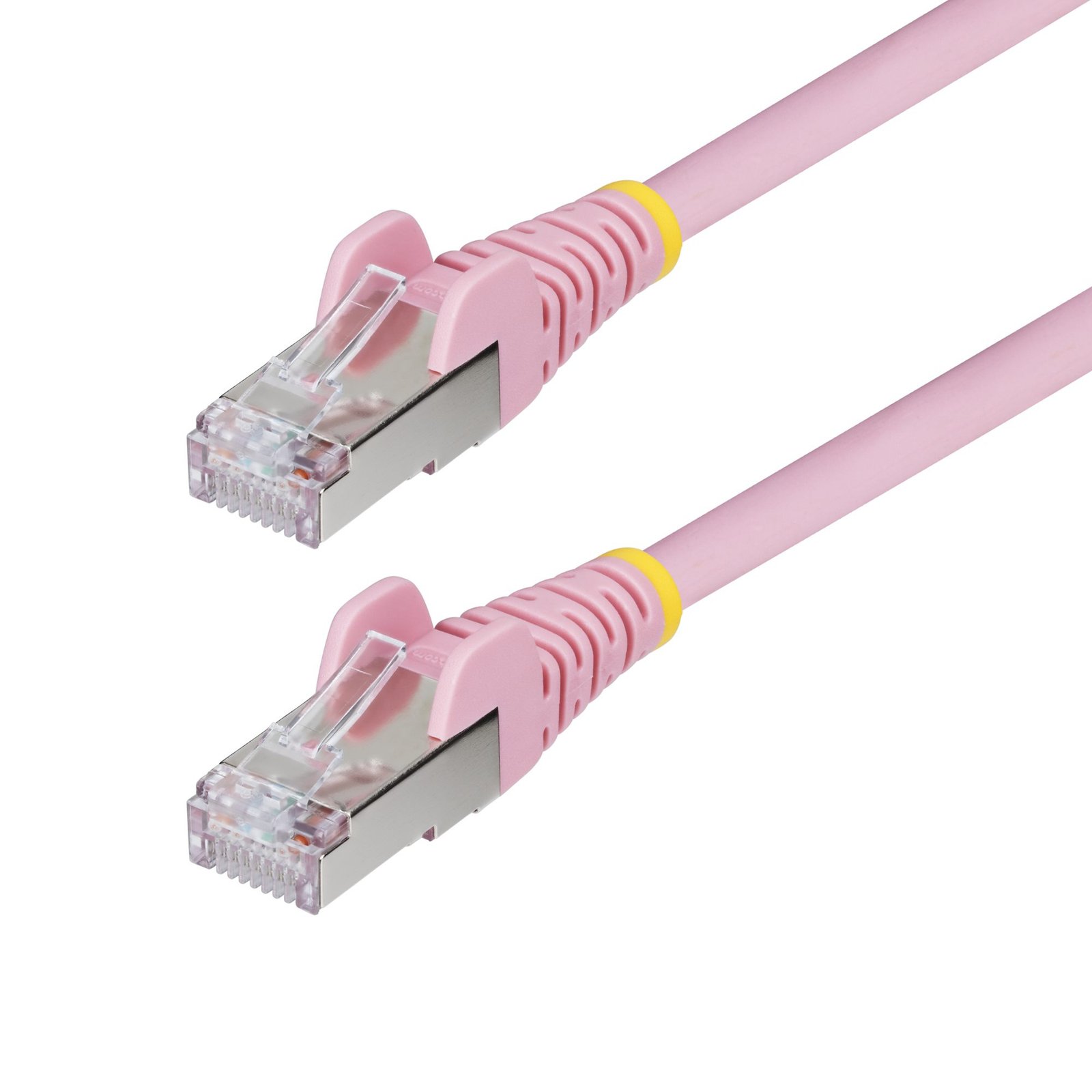 StarTech.com 10ft Pink CAT6a Ethernet Cable, Snagless RJ45, 10GbE, 100W PoE++, S/FTP, LSZH, 27AWG NLPN-10F-CAT6A-PATCH