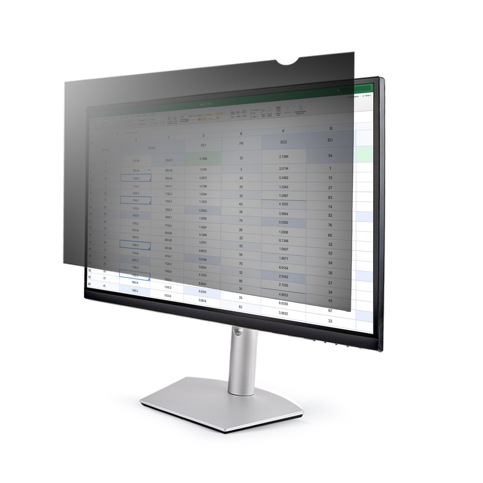 StarTech.com 22-inch 16:9 Computer Monitor Privacy Filter, Anti-Glare Screen w/51% Blue Light 2269-PRIVACY-SCREEN