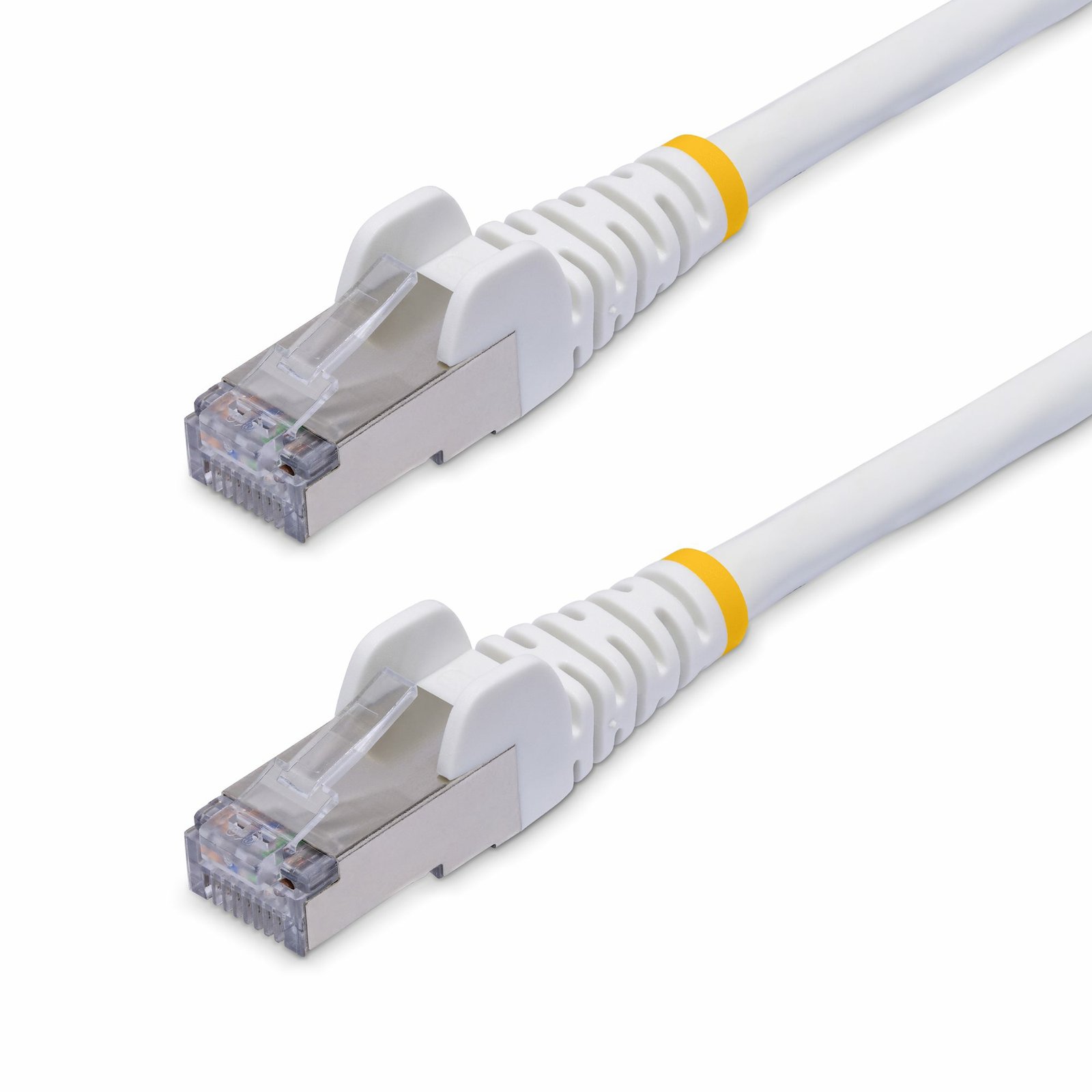StarTech.com 3ft White CAT8 Ethernet Cable, Snagless RJ45, 25G/40G, 2000MHz, 100W PoE++, S/FTP, NLWH-3F-CAT8-PATCH
