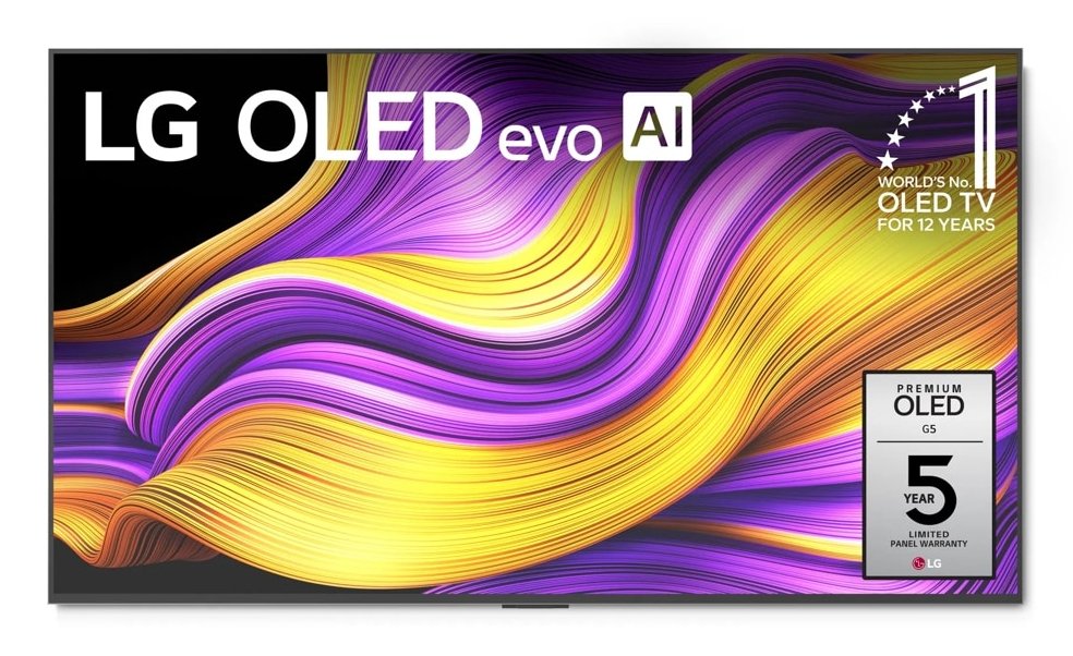 LG OLED evo AI 65 Inch G5 4K Smart TV 2025 - Wall mount version OLED65G5WUA.AUS