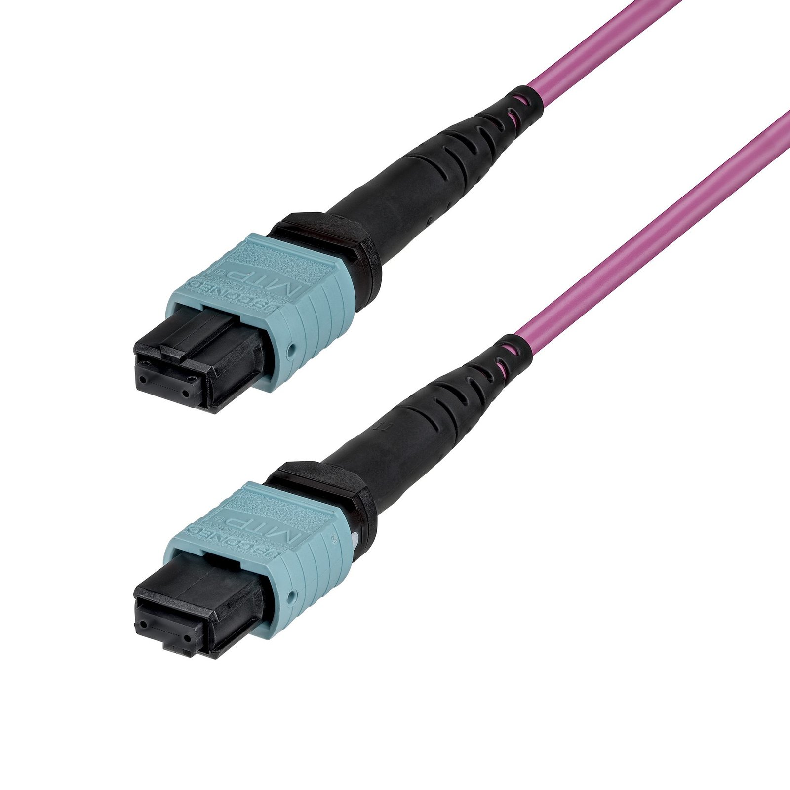 StarTech.com 5m (16ft) MTP®/MPO Fiber Optic Cable, 12F Type-B, OM4 Multimode MTP/PC Female Patch OM4MTP12BOFNP5M