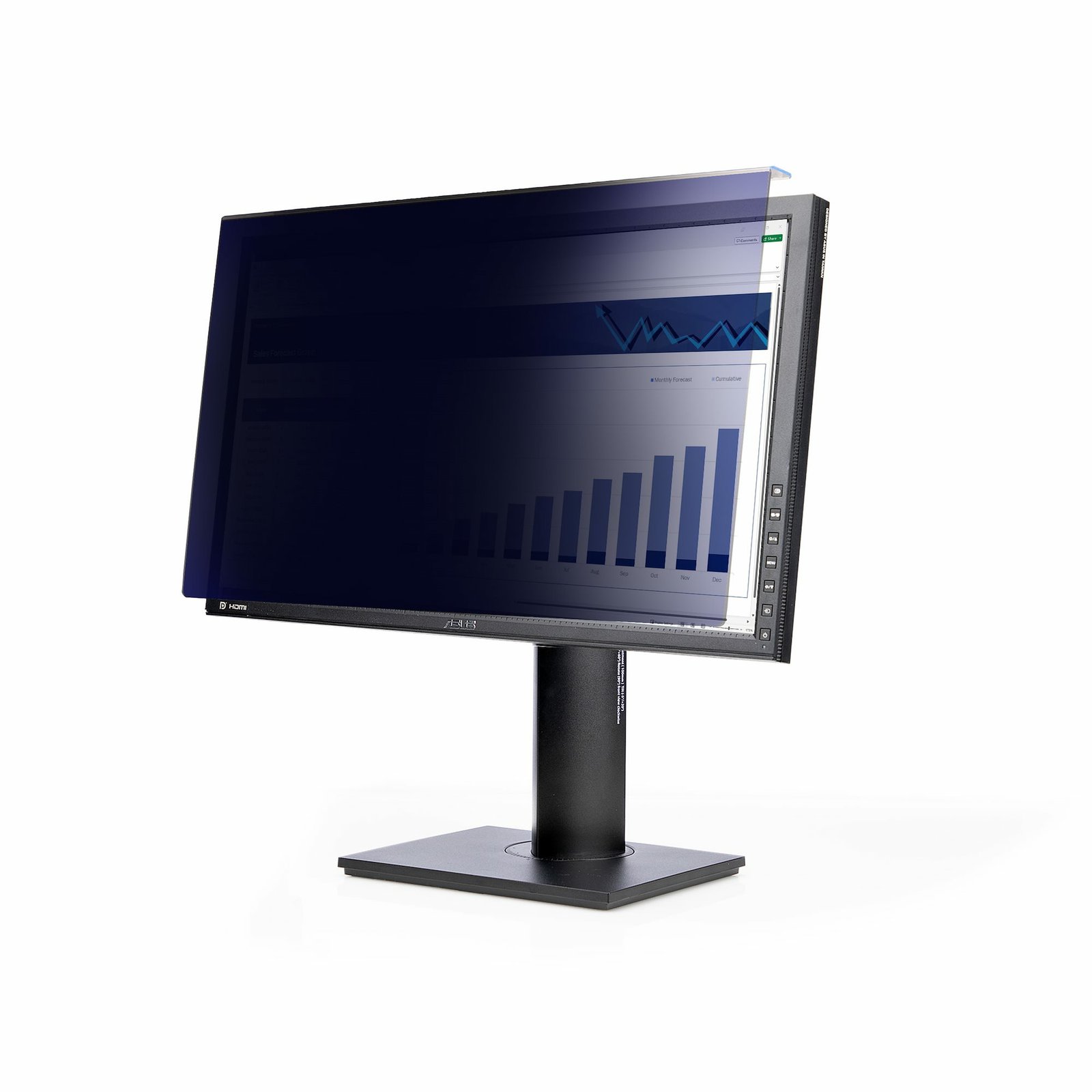 StarTech.com 23.8-inch 16:9 Computer Monitor Privacy Screen, Hanging Acrylic Filter, Quick-Install 238A-PRIVACY-SCREEN