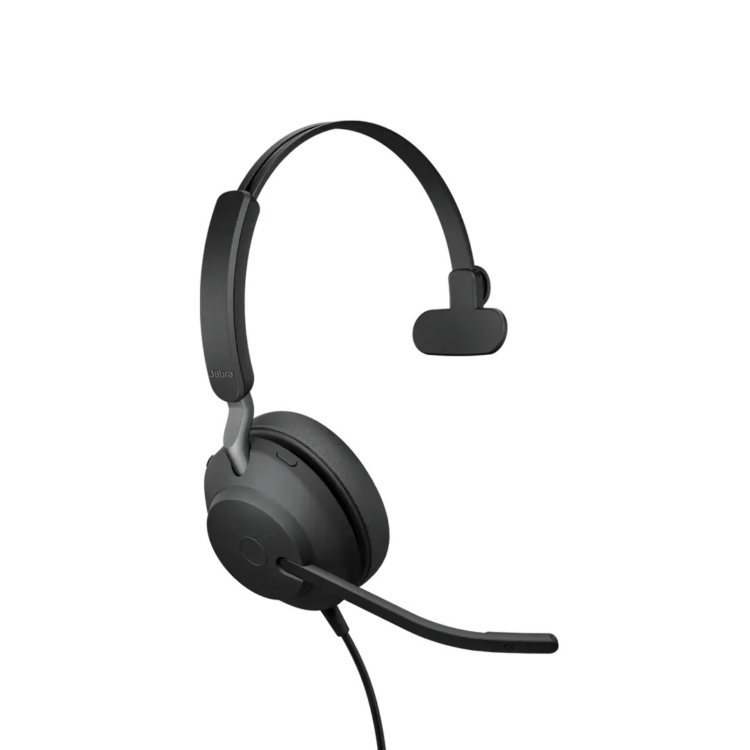 Jabra Evolve2 40 SE Headset Wired Head-band Calls/Music USB Type-C / Type-A Black 24189-889-799-01
