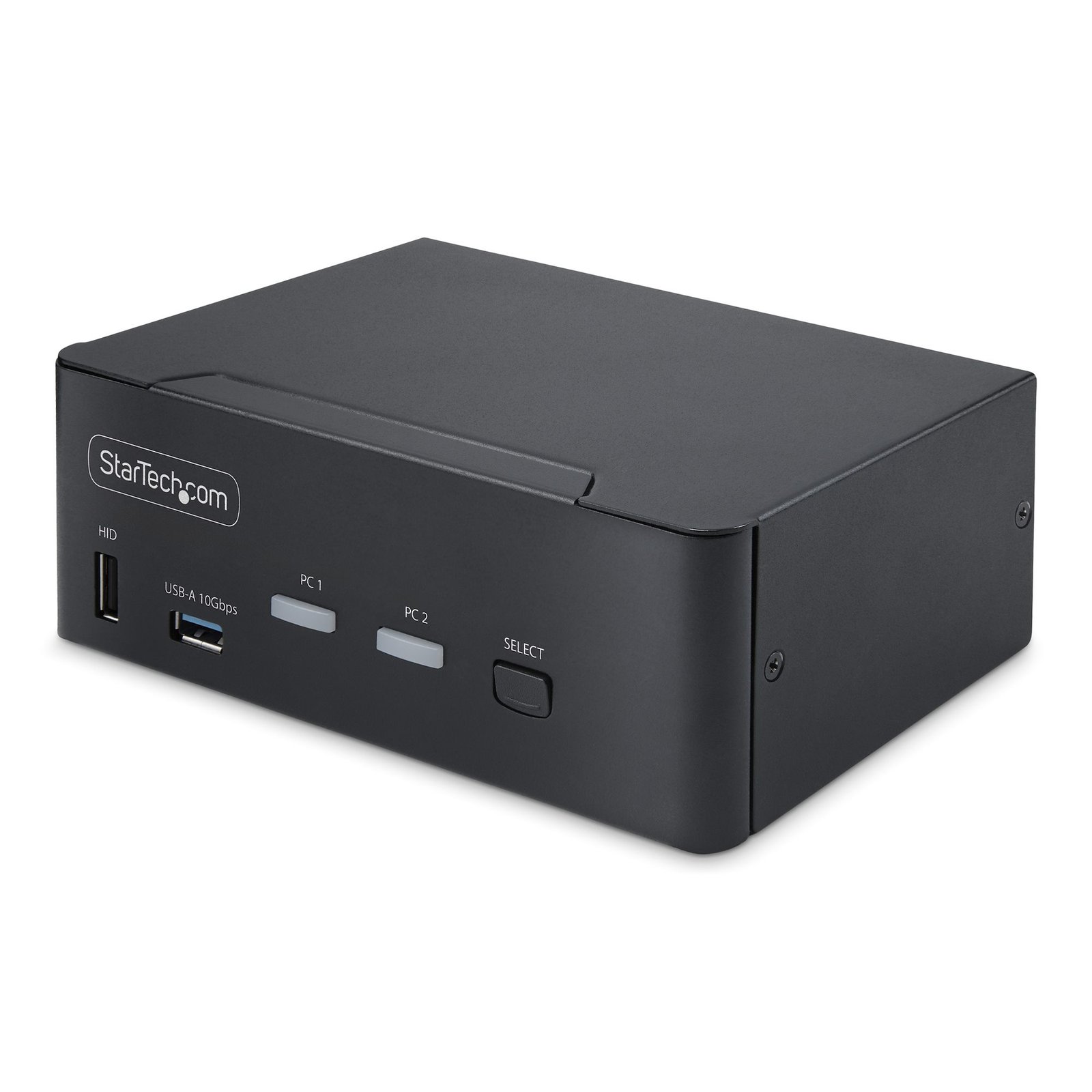 StarTech.com 2-Port Dual-Monitor DisplayPort KVM Switch, 8K 60Hz / 4K 144Hz, DP 1.4, 2x USB 10Gbps P2CDD143-KVM-SWITCH