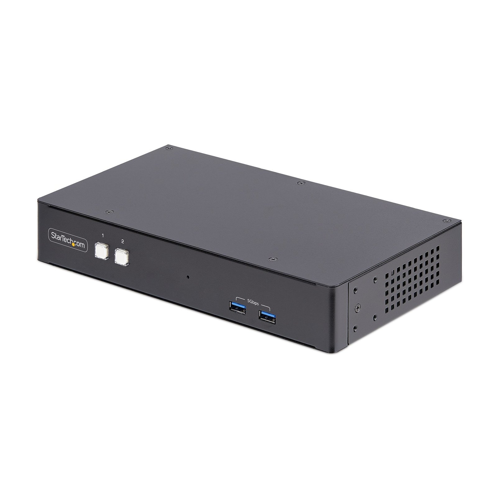 StarTech.com 2-Port Dual-Monitor DisplayPort KVM Switch, RS232 Serial Control, 4K 60Hz, 2x USB P2DD46A22-KVM-SWITCH