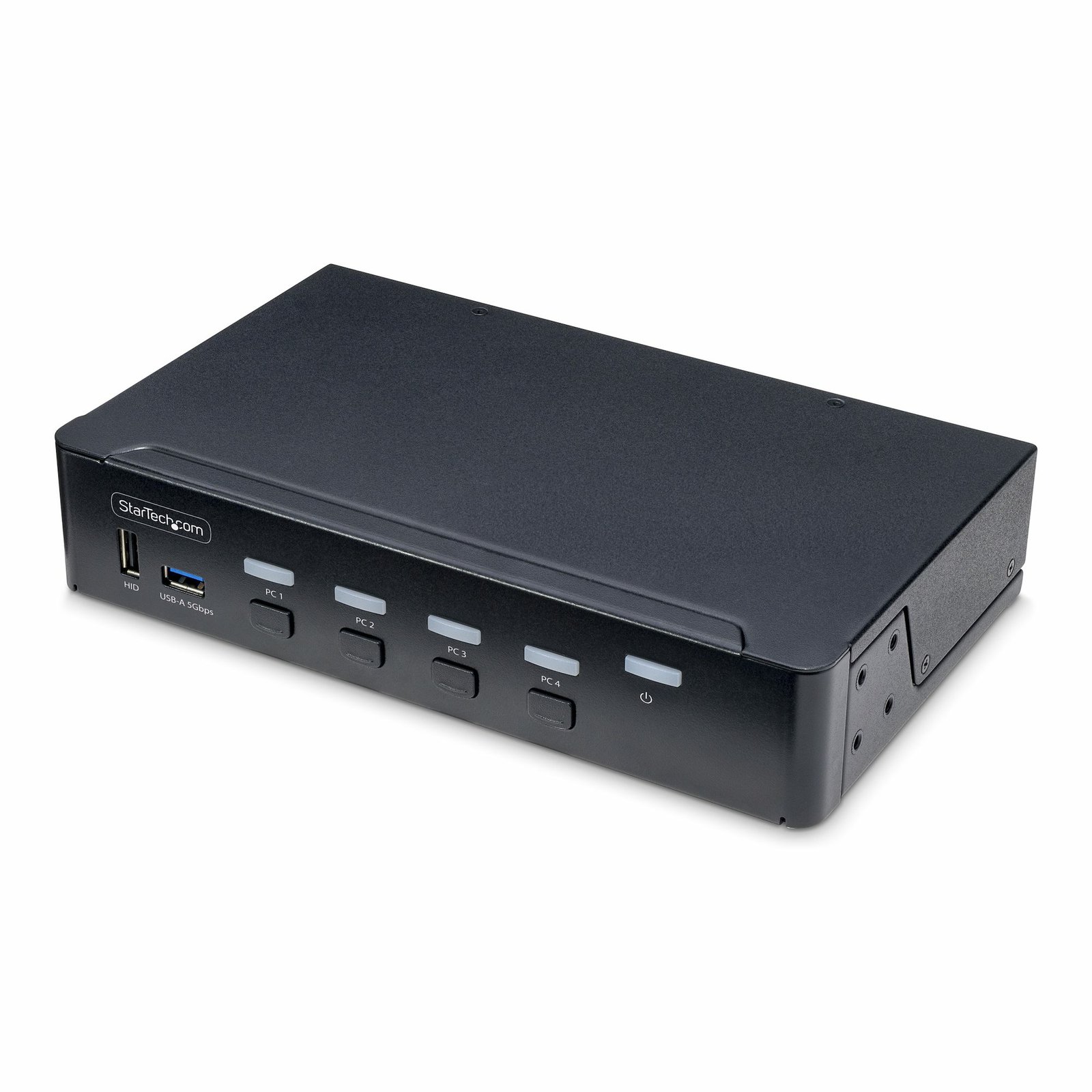 StarTech.com 4-Port DisplayPort KVM Switch, Single 4K 60Hz Monitor, 6x USB Ports, Push-Button & P4AD122-KVM-SWITCH