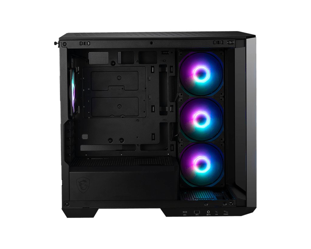 MSI MAG PANO M100R PZ computer case Micro Tower Black PANOM100RPZ