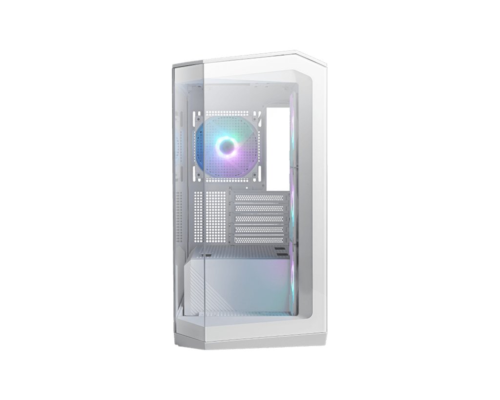MSI MAG PANO M100R PZ Micro Tower White PANOM100RPZWHT