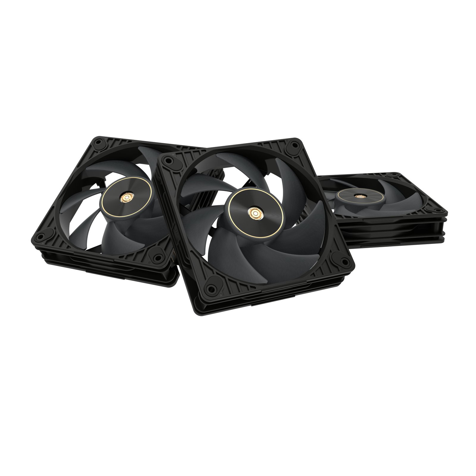 ASUS ProArt PF120 Fan - Triple Pack Computer case 12 cm Black 3 pc(s) PROARTPF120FANPWMBLK3IN1