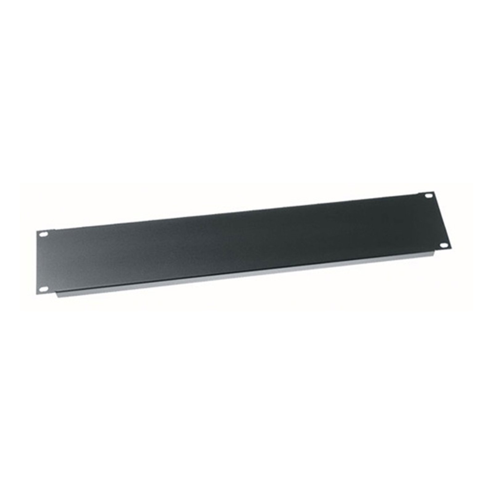 Middle Atlantic 2 RU Flanged Blank Rack Panel, Aluminum PBL-2