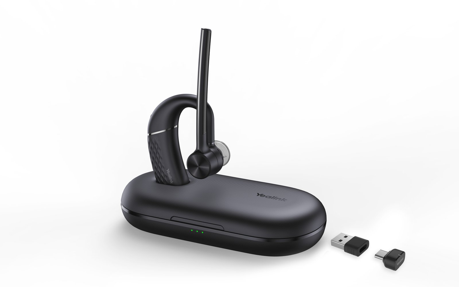 Yealink BH71 Pro USB-C/A Headset Wireless Ear-hook Office/Call center USB Type-C Bluetooth Black 1208709