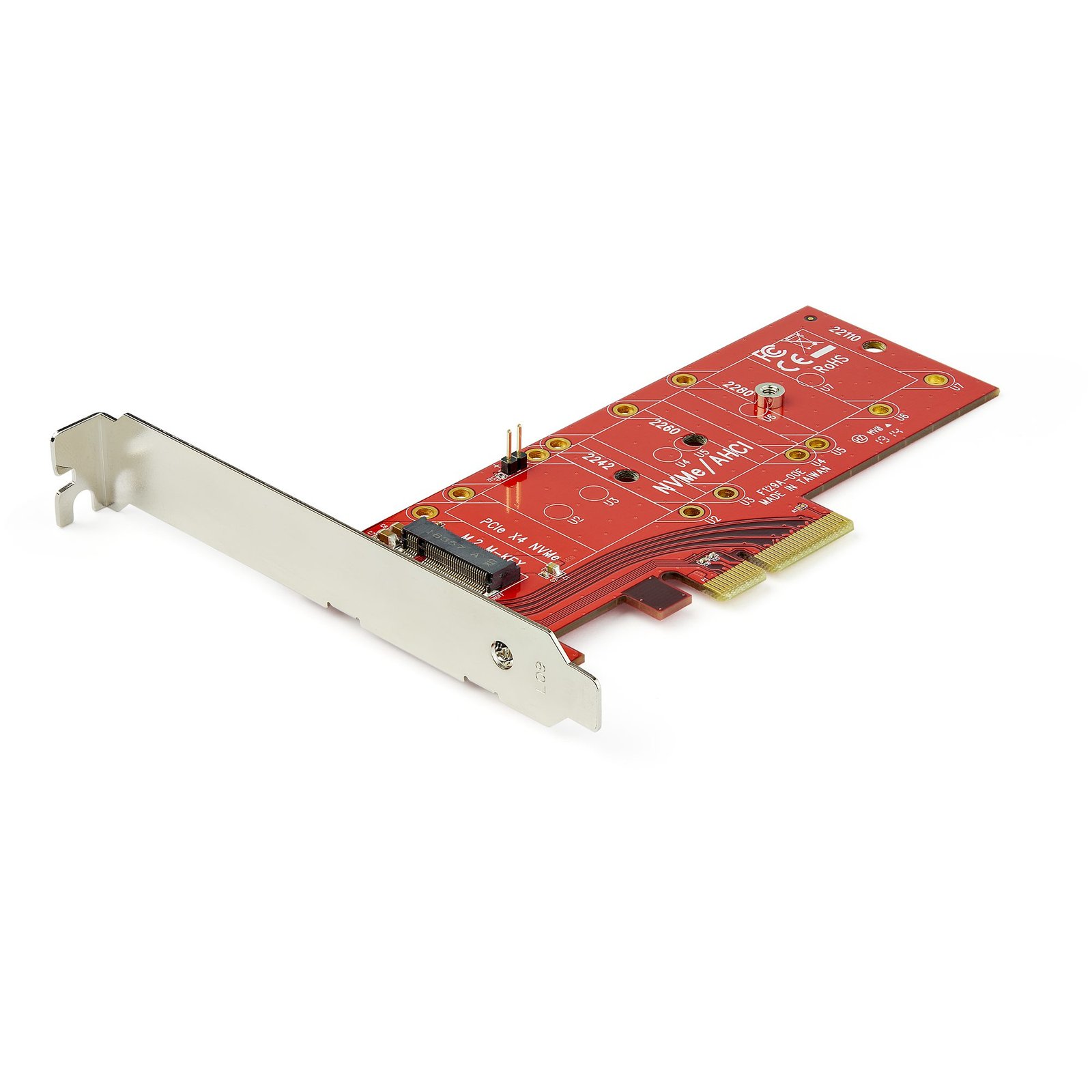 StarTech.com x4 PCI Express 3.0 to M.2 PCIe NVMe SSD Adapter - TAA PEX4M2E1