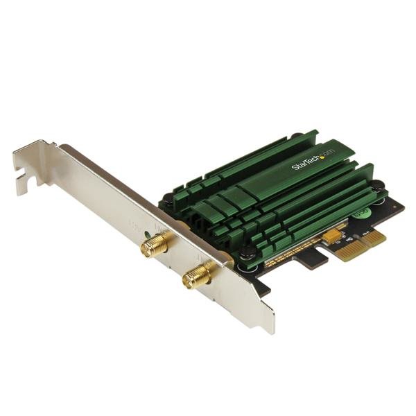 StarTech.com PCI Express AC1200 Dual Band Wireless-AC Network Adapter - PCIe 802.11ac WiFi Card - PEX867WAC22