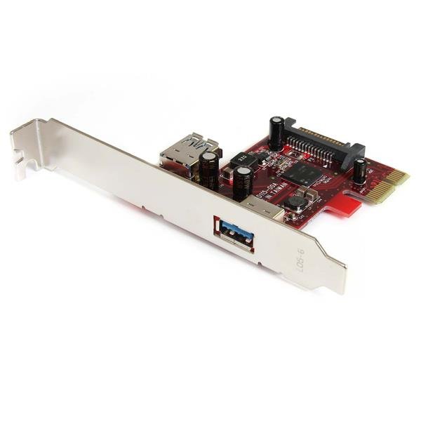 StarTech.com 2 port PCI Express SuperSpeed USB 3.0 Card with UASP Support - 5Gbps - 1 Internal PEXUSB3S11