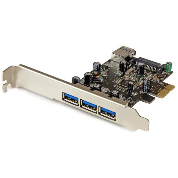 StarTech.com 4-Port PCI Express USB 3.0 Card - 5Gbps PEXUSB3S42