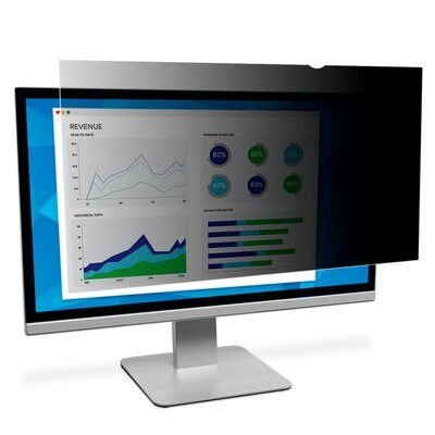 3M Company PF238W9B display privacy filter 60.5 cm (23.8") Monitor Frameless