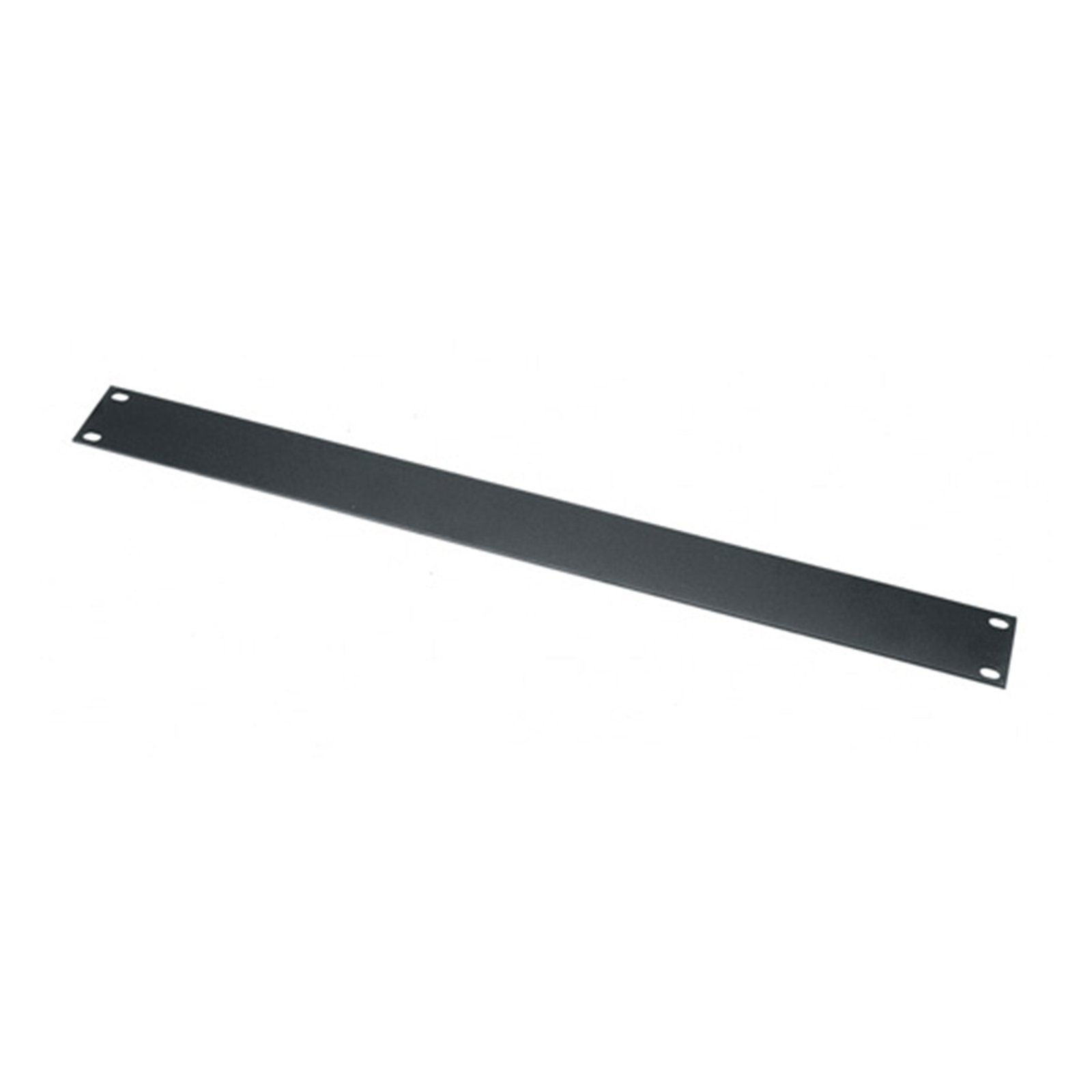 Middle Atlantic 1 RU Flat Blank Rack Panel, Aluminum - 12 Piece Contractor Pack PHBL1-CP12