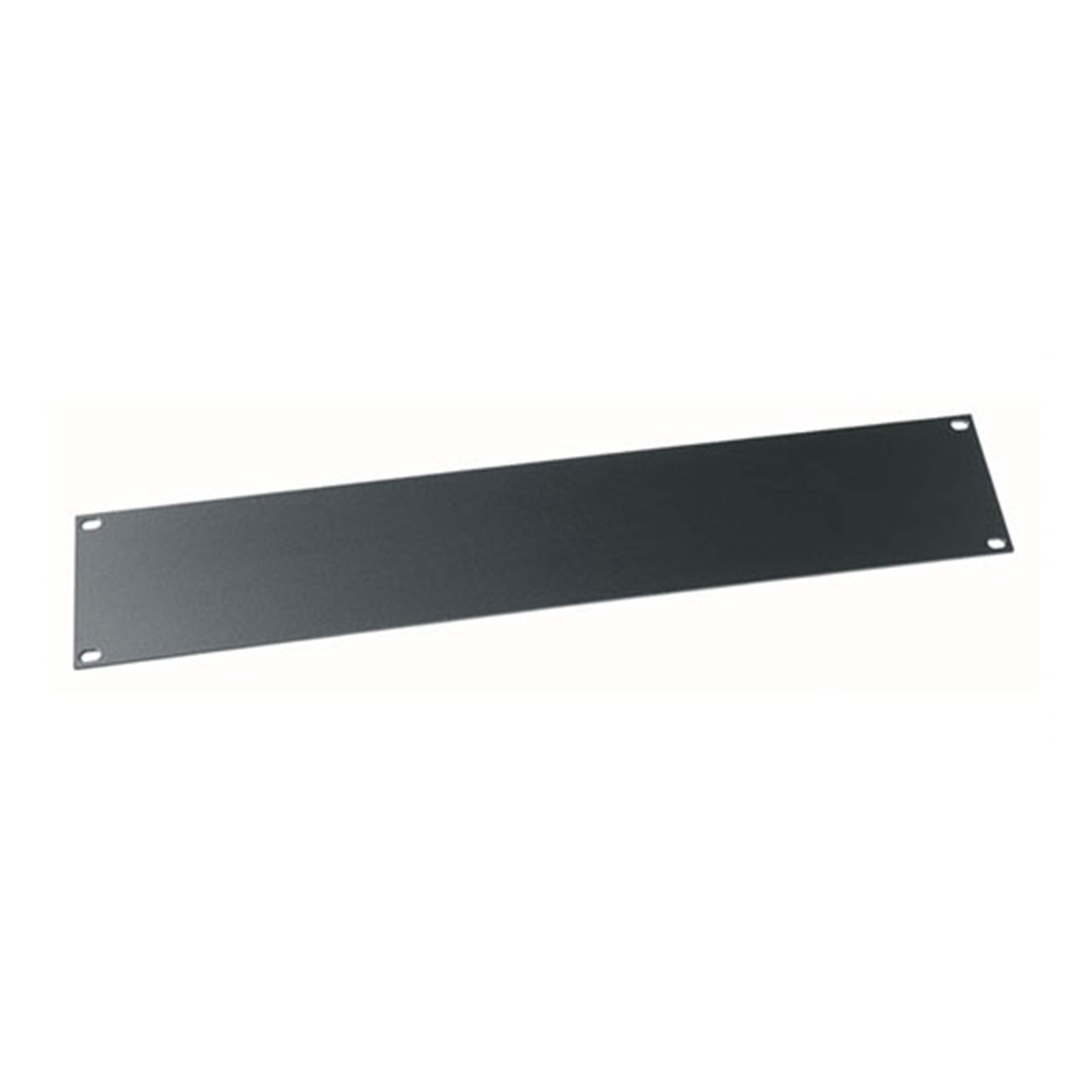 Middle Atlantic 2 RU Flat Blank Rack Panel, Aluminum PHBL-2