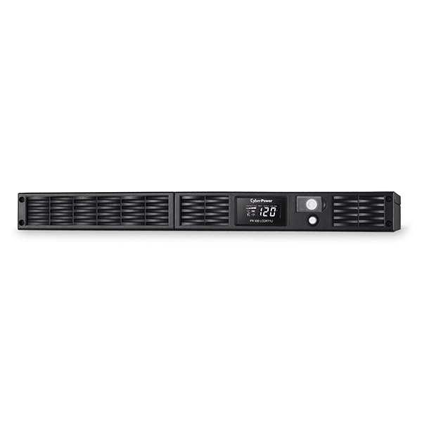 CyberPower PR500LCDRT1U uninterruptible power supply (UPS) Line-Interactive 0.5 kVA 400 W 7 AC