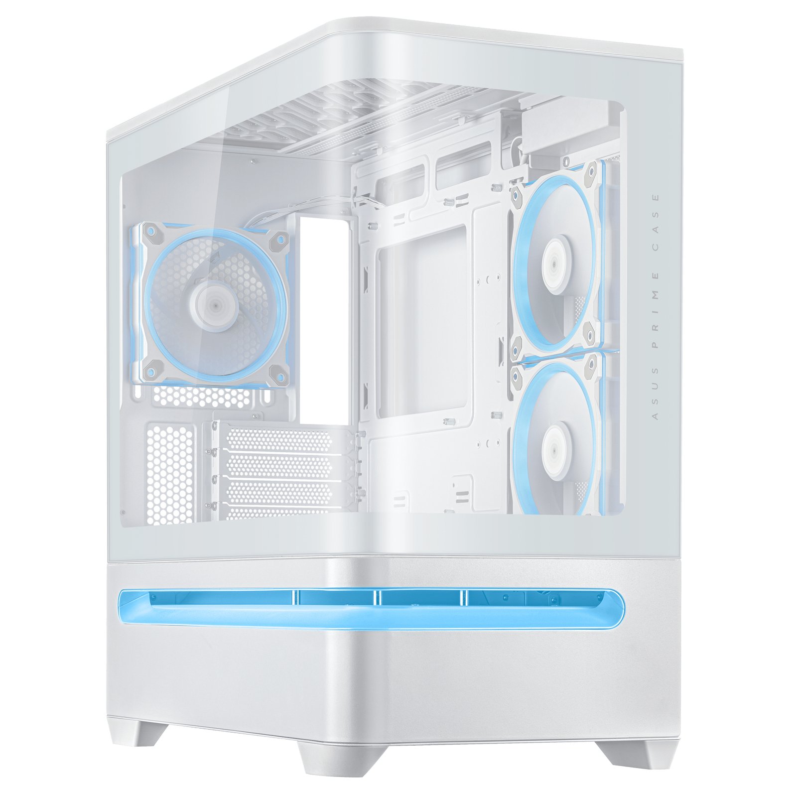 ASUS PRIME AP202 ARGB Mini Tower White PRIME AP202 TG ARGB WHITE