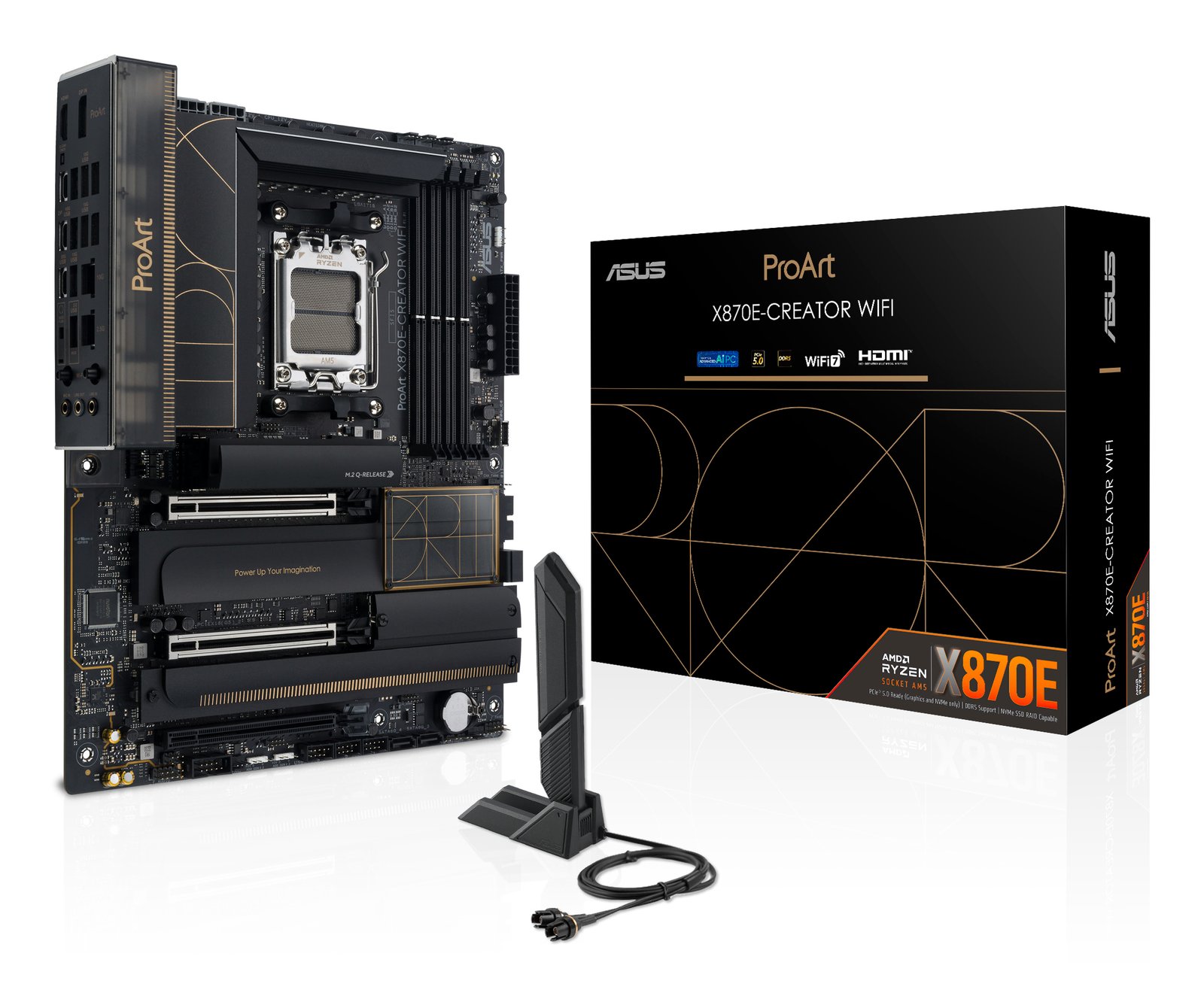 ASUS ProArt X870E-CREATOR WIFI AMD X870E Socket AM5 ATX ProArtX870E-CREATORWIFI
