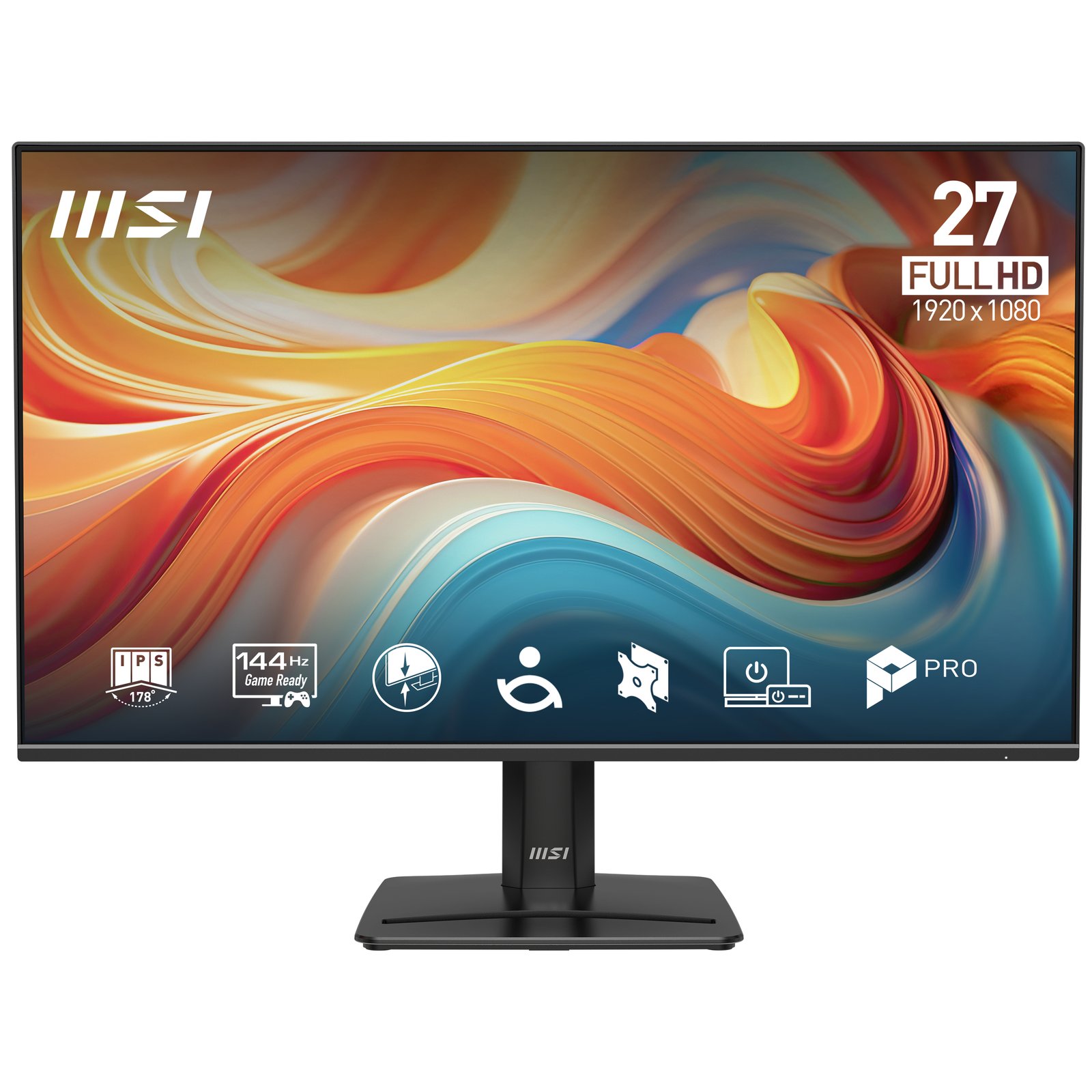 MSI Pro MP271 E14A computer monitor 68.6 cm (27") 1920 x 1080 pixels Full HD LCD Black PROMP271E14A