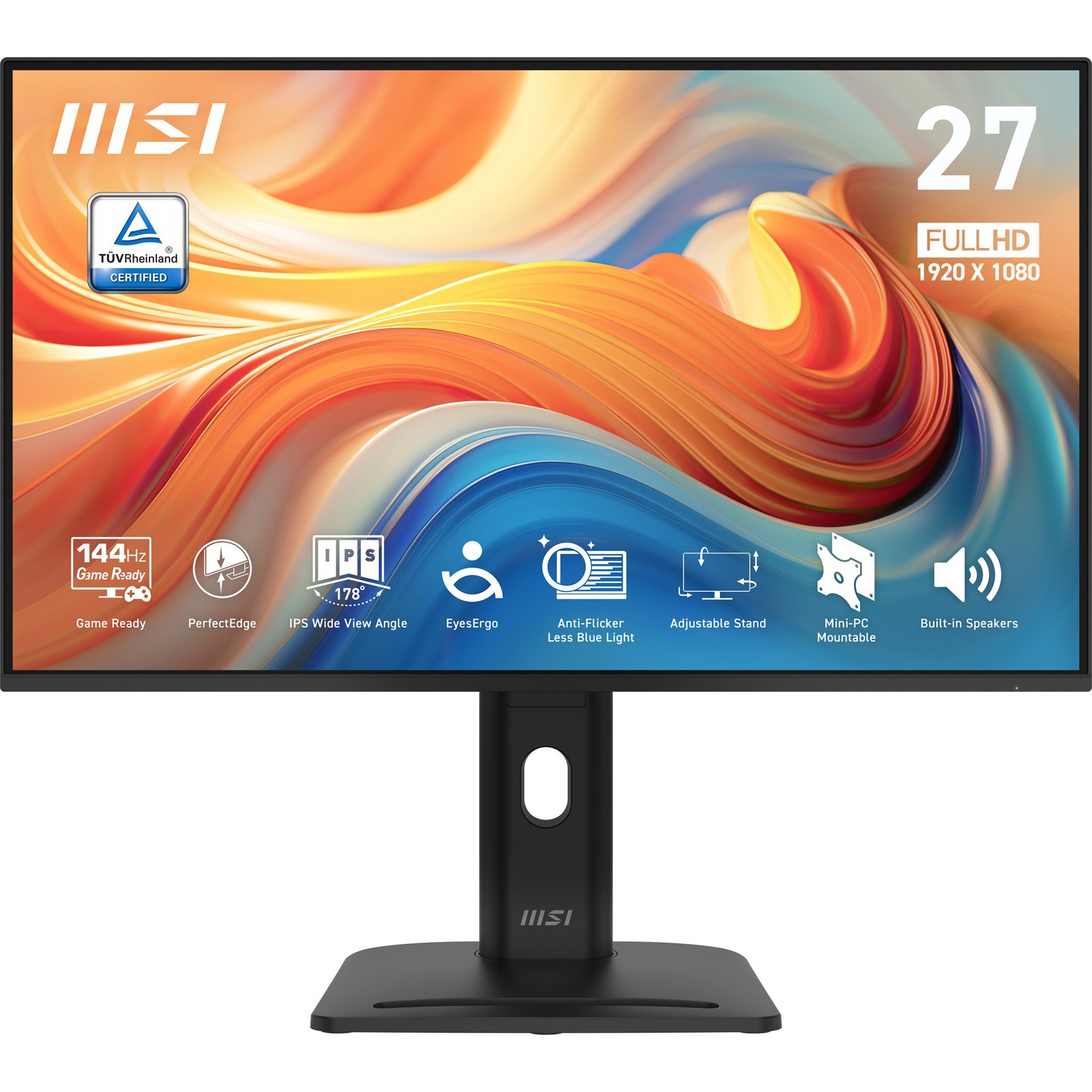 MSI PRO MP275PG E14 computer monitor 68.6 cm (27") 1920 x 1080 pixels Full HD LCD Black PROMP275PGE14