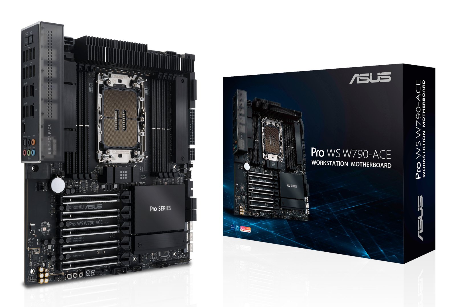 ASUS PRO WS W790-ACE Intel W790 LGA 4677 (Socket E) SSI CEB PROWSW790-ACE