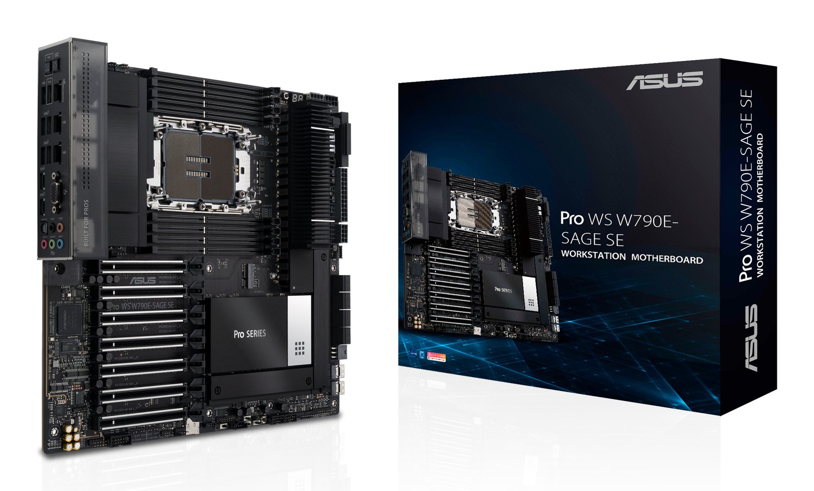 ASUS PRO WS W790E-SAGE SE Intel W790 LGA 4677 (Socket E) EEB PROWSW790E-SAGESE