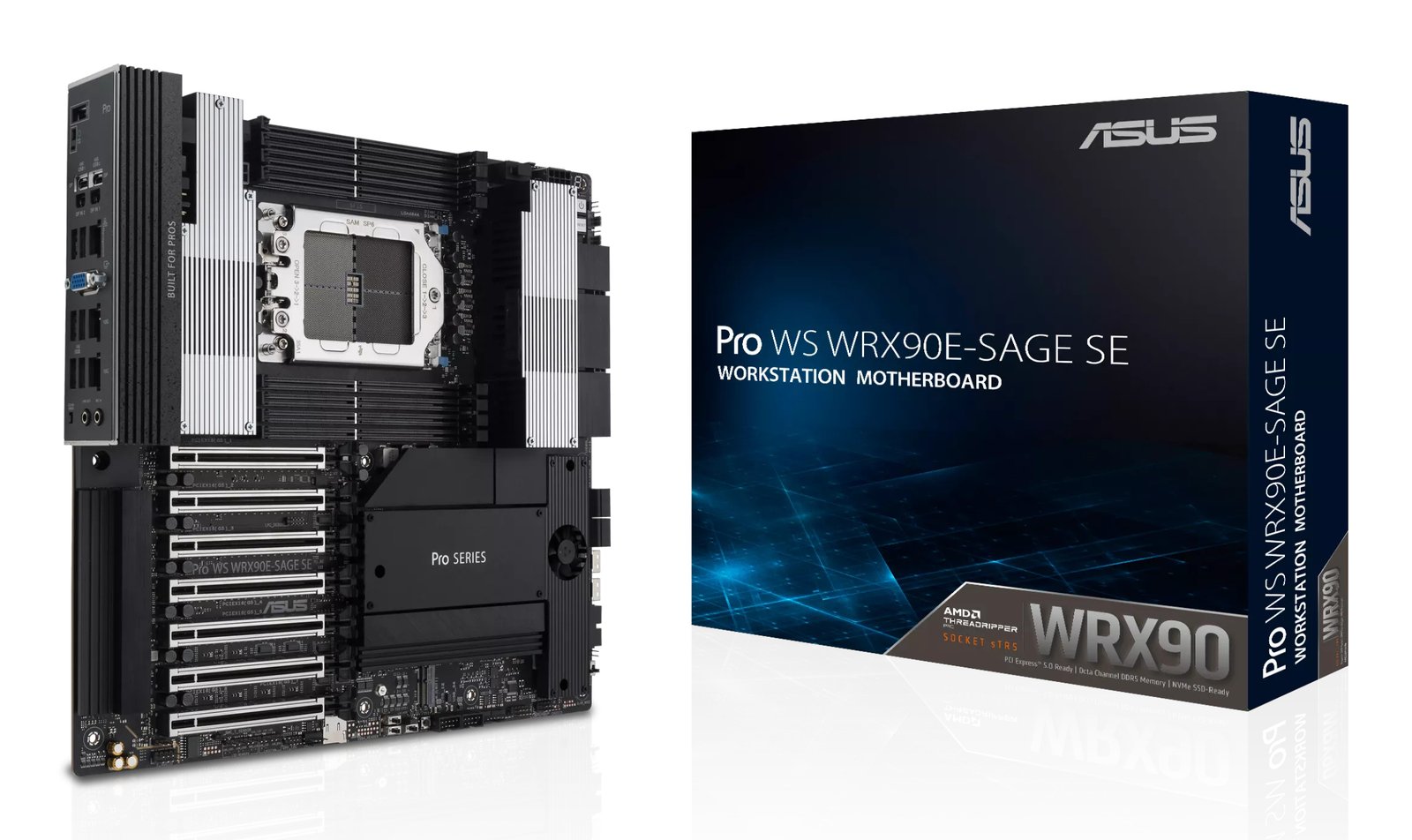 ASUS PRO WS WRX90E-SAGE SE AMD WRX90 Socket sTR5 EEB Pro-WS-WRX90E-SAGE-SE