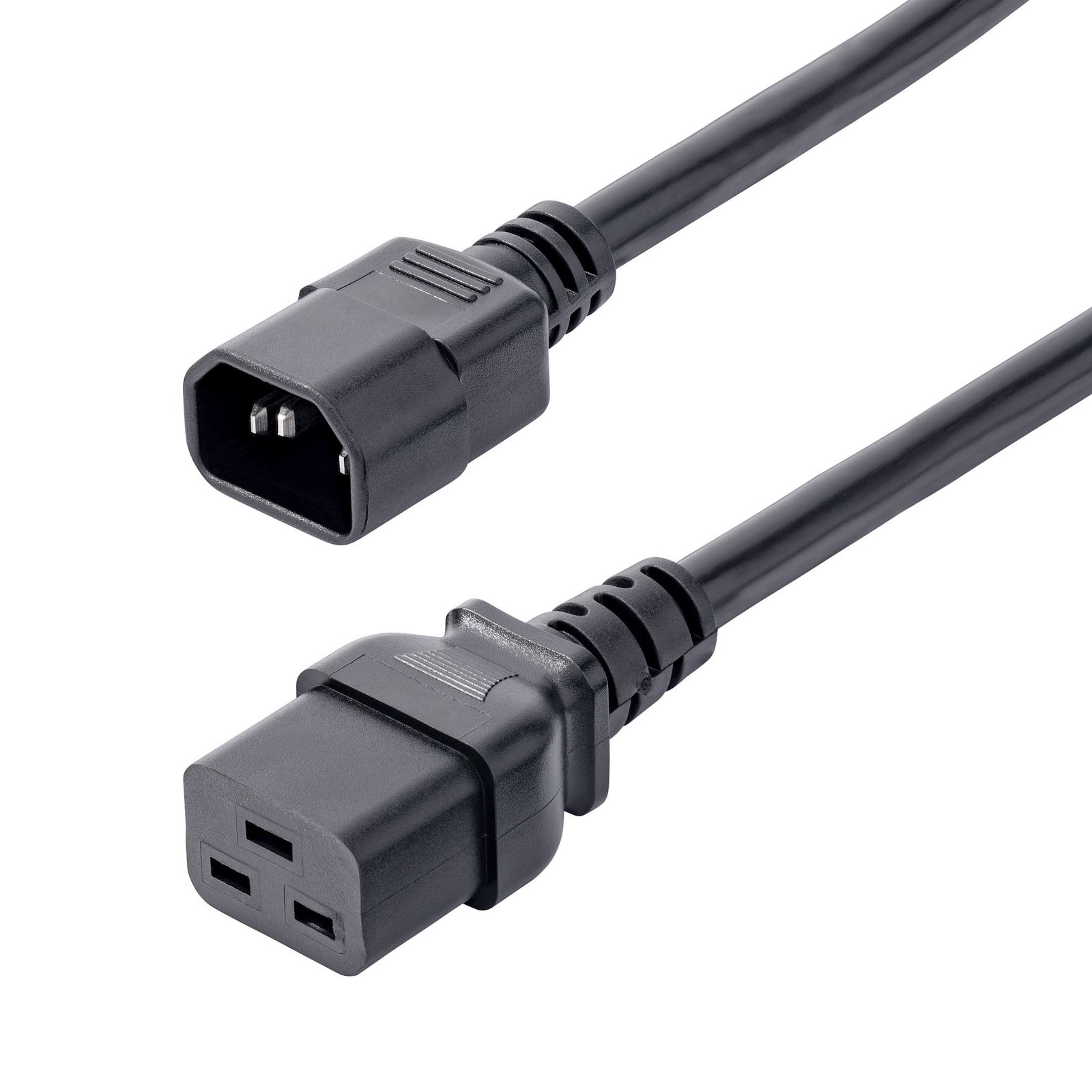 StarTech.com 6ft (1.8m) Heavy Duty Power Cord, C14 to C19, 15A 250V, 14AWG, Gauge PDU Cable, PXTC14C19146