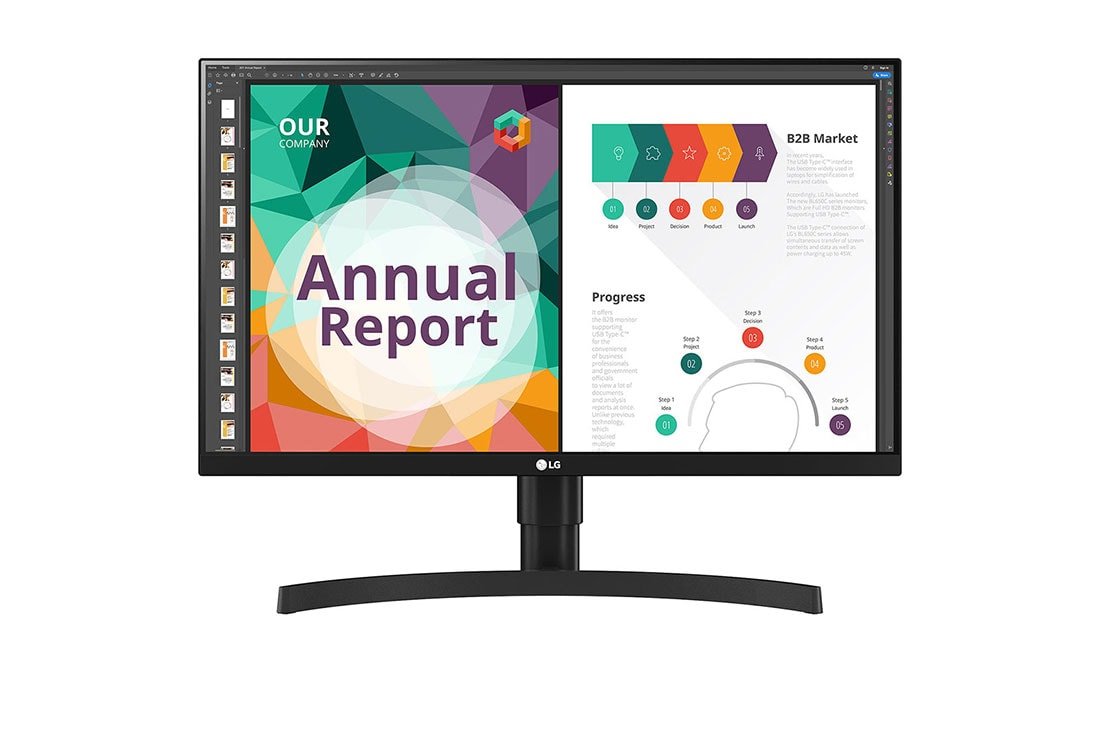 LG 27BN85UN-B computer monitor 68.6 cm (27") 3840 x 2160 pixels 4K Ultra HD LED Black