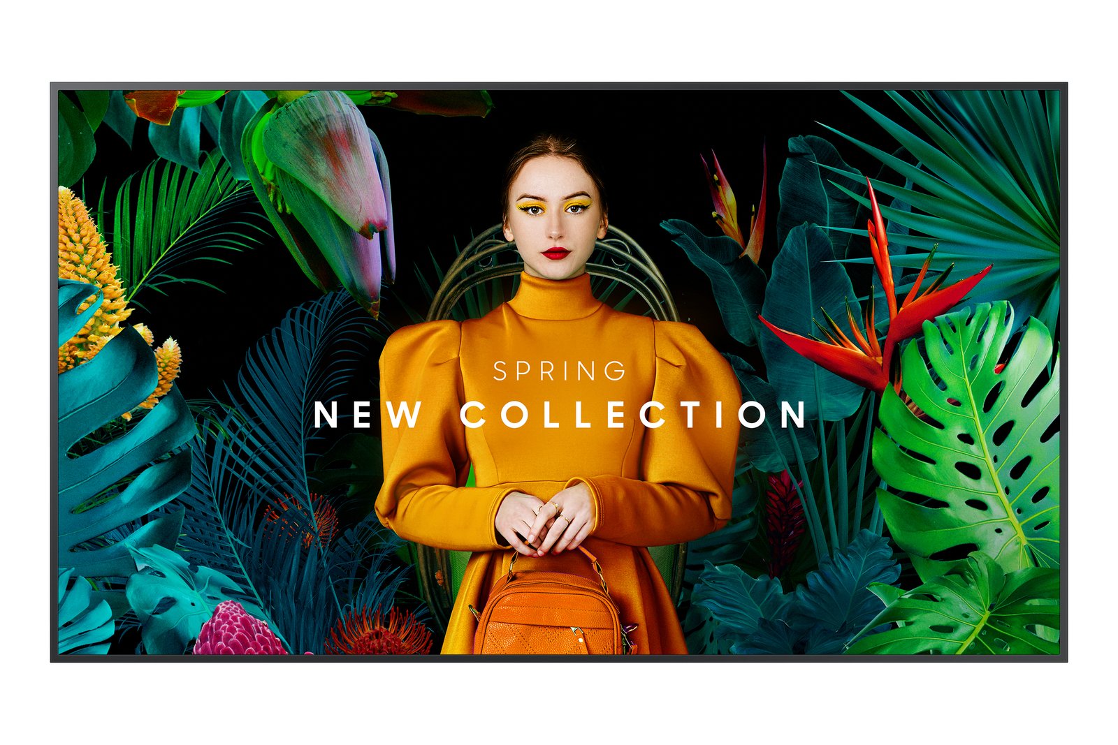 Samsung QM43C Digital signage flat panel 109.2 cm (43") LCD Wi-Fi 500 cd/m² 4K Ultra HD Black