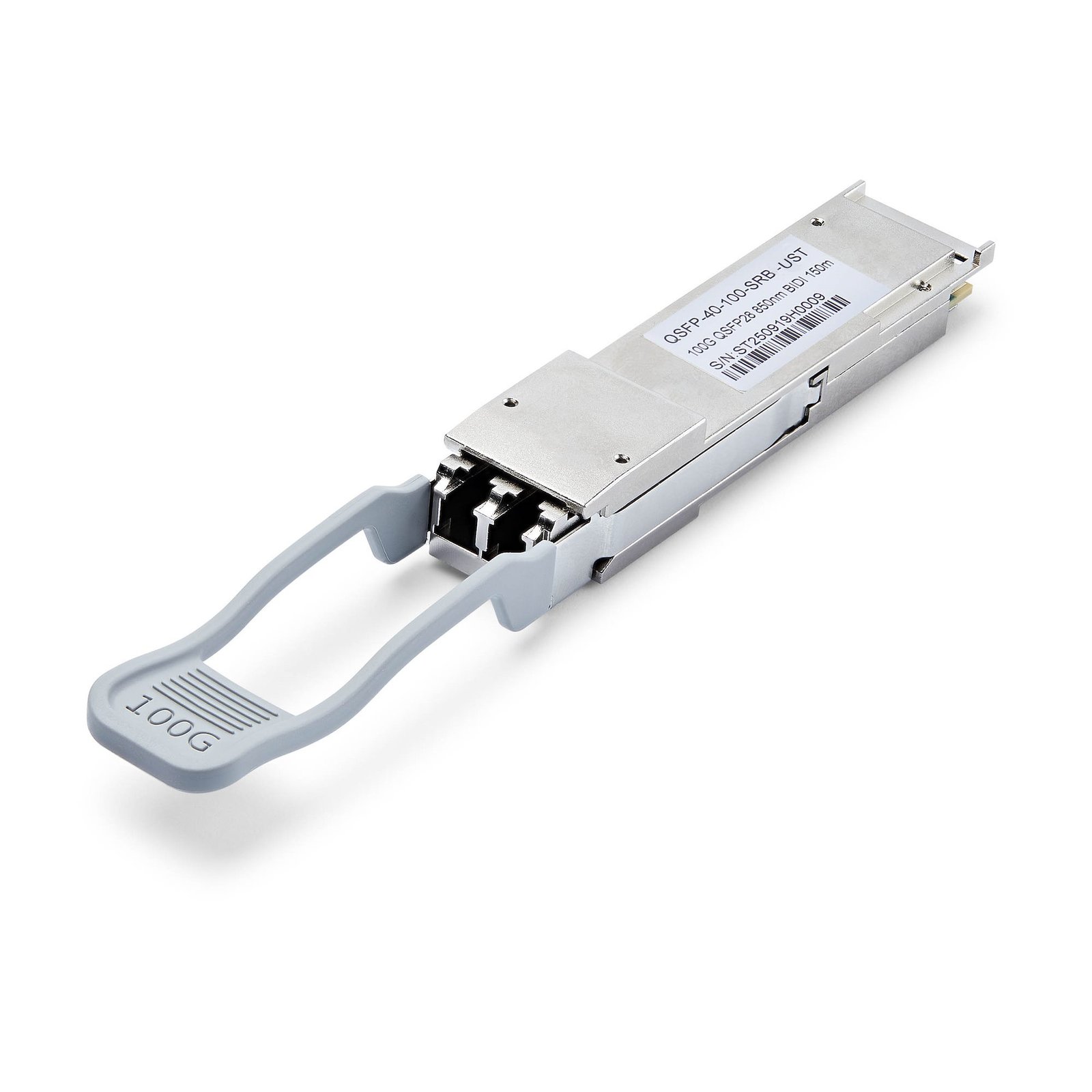 StarTech.com MSA Uncoded QSFP Module, 40/100Gbps Multi Mode Fiber (MMF), 100m [328ft], LC QSFP-40-100-SRB-UST