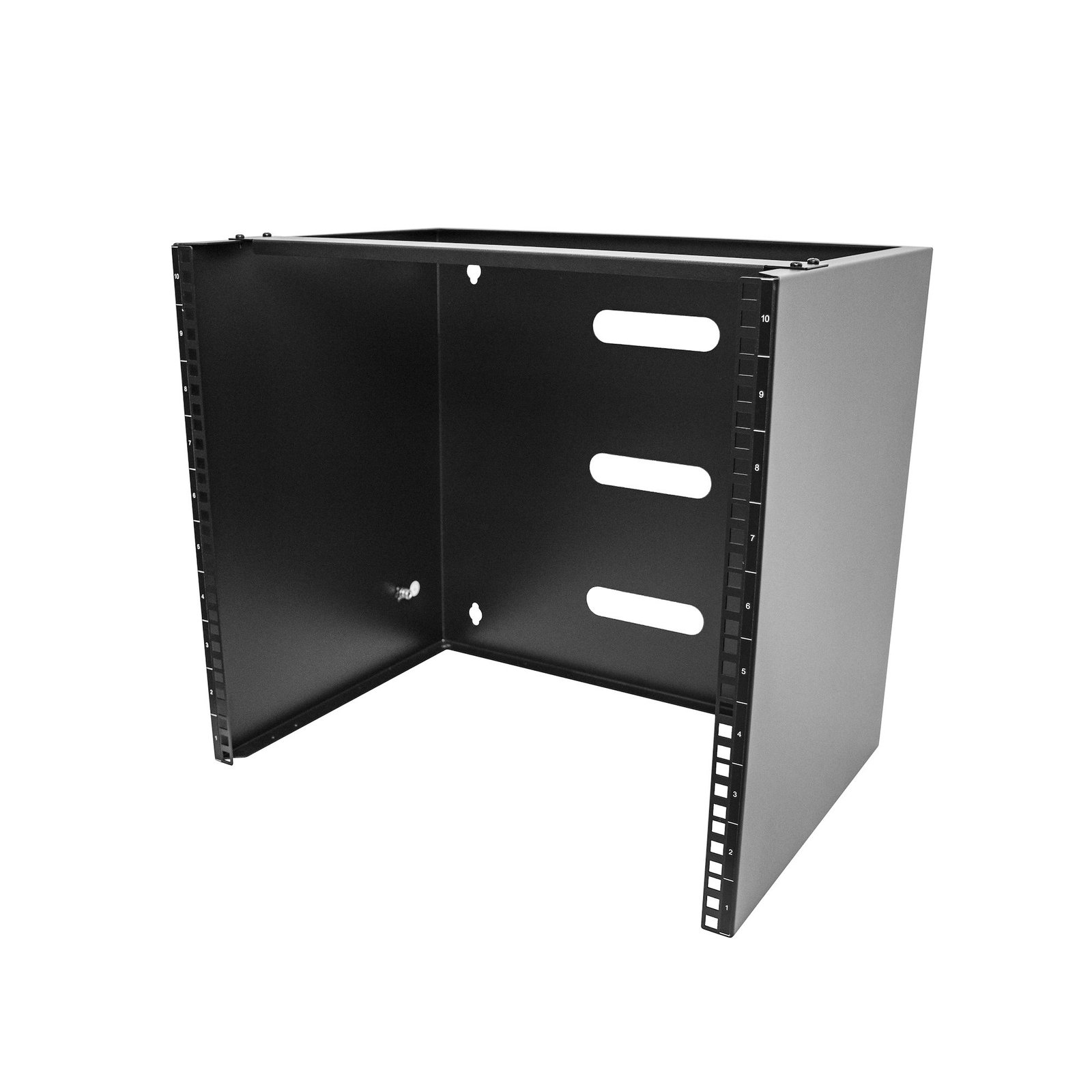 StarTech.com 10U Wall Mount Network Rack - 14" (35.5cm) Deep (Low Profile), 19" Patch Panel Bracket RACK-10U-14-BRACKET