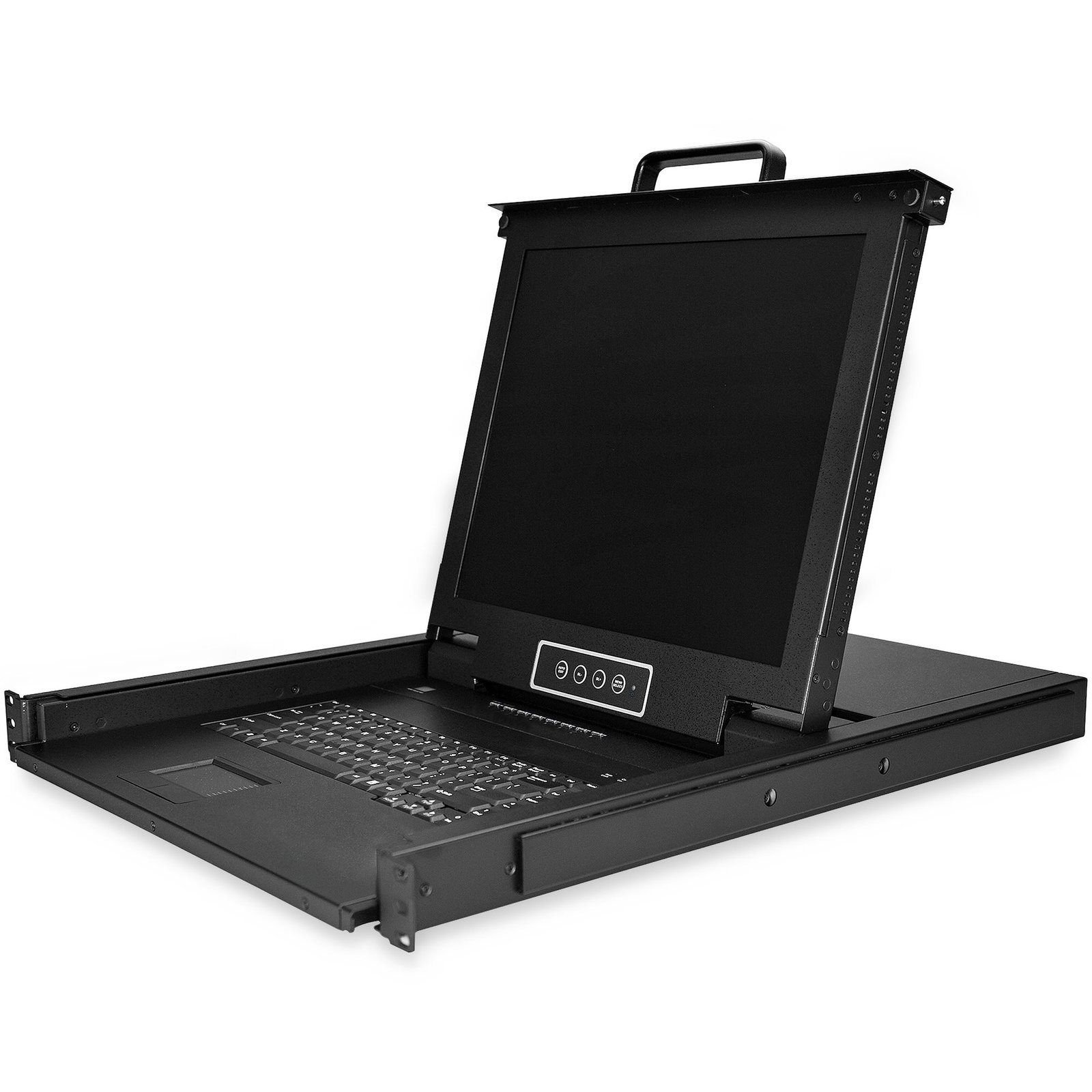 StarTech.com 8 Port Rackmount KVM Console w/ 6ft Cables - Integrated Switch 17" LCD Monitor - Fully RKCONS1708K
